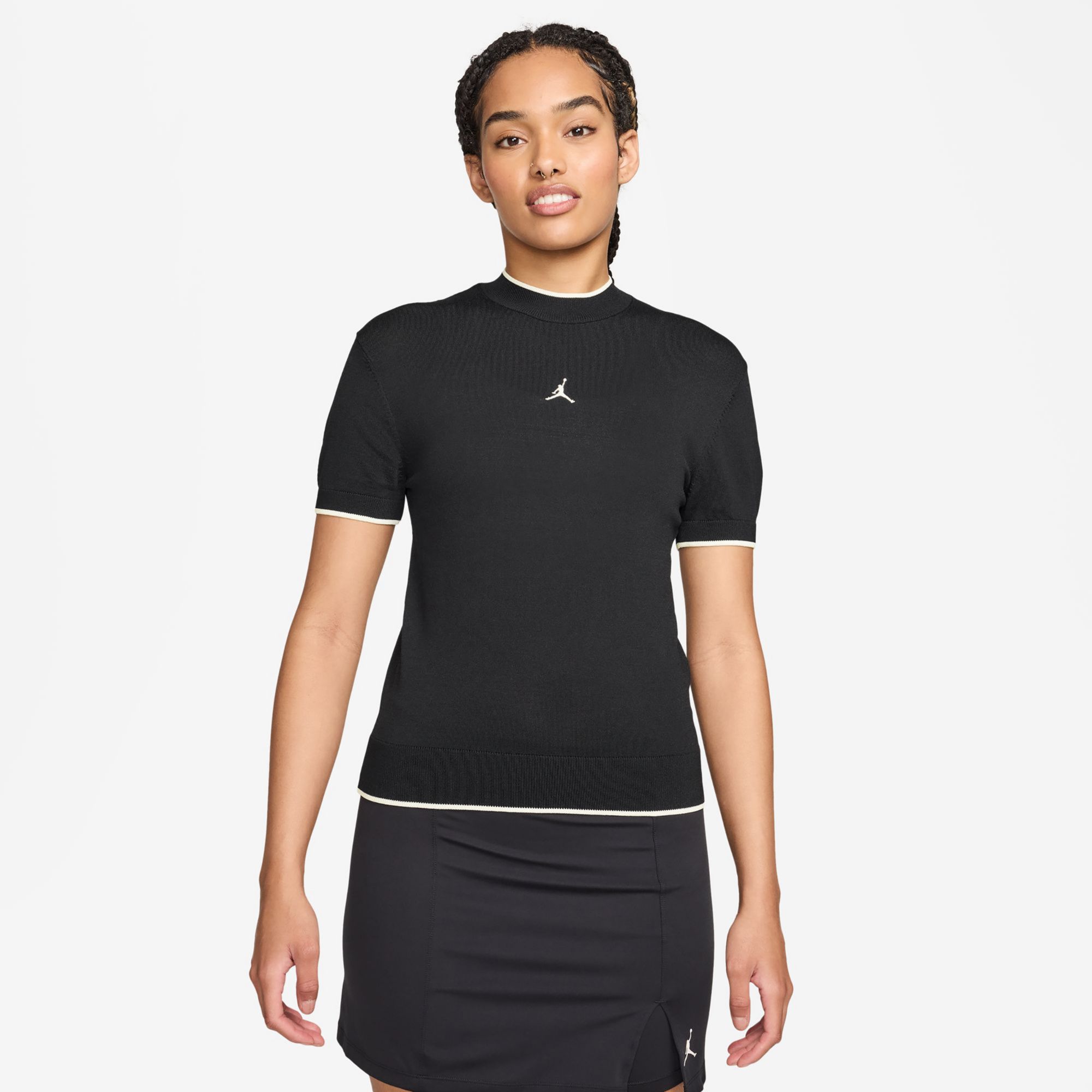 Jordan Women's Sport Mock Neck Short Sleeve Golf Shirt