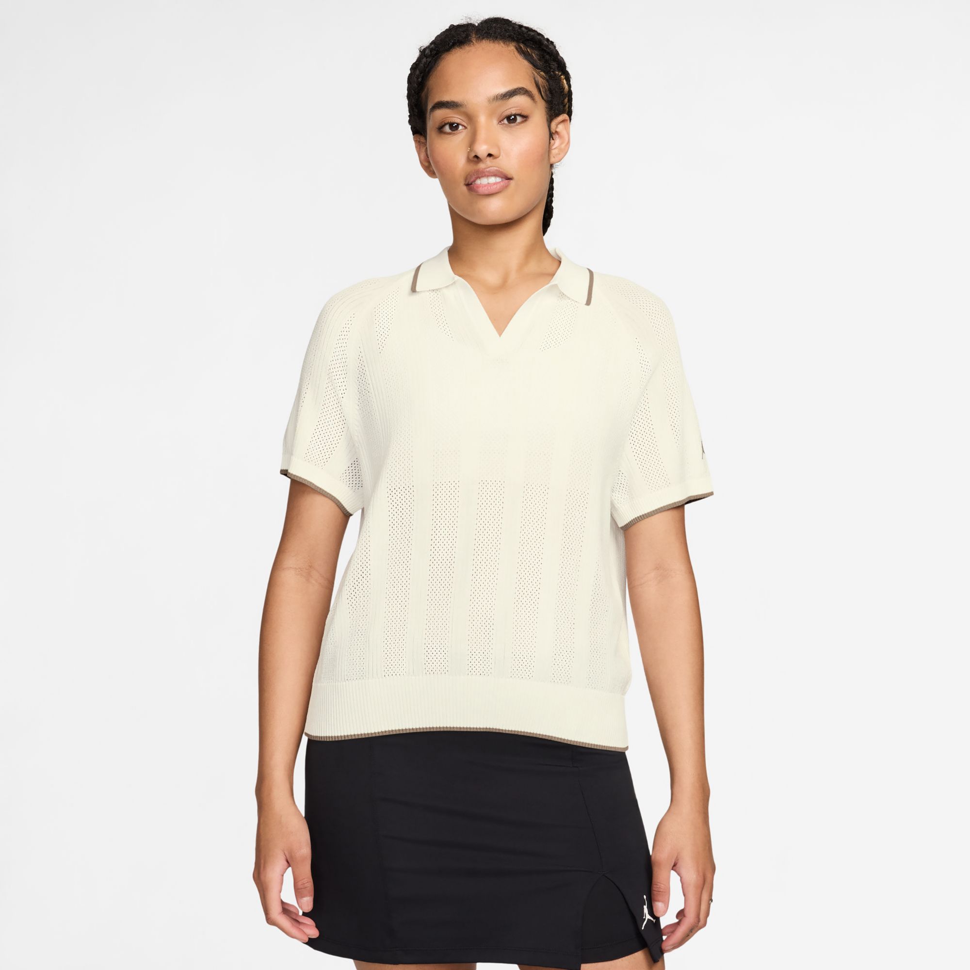 Jordan Women's Sport Short Sleeve Knit Golf Polo
