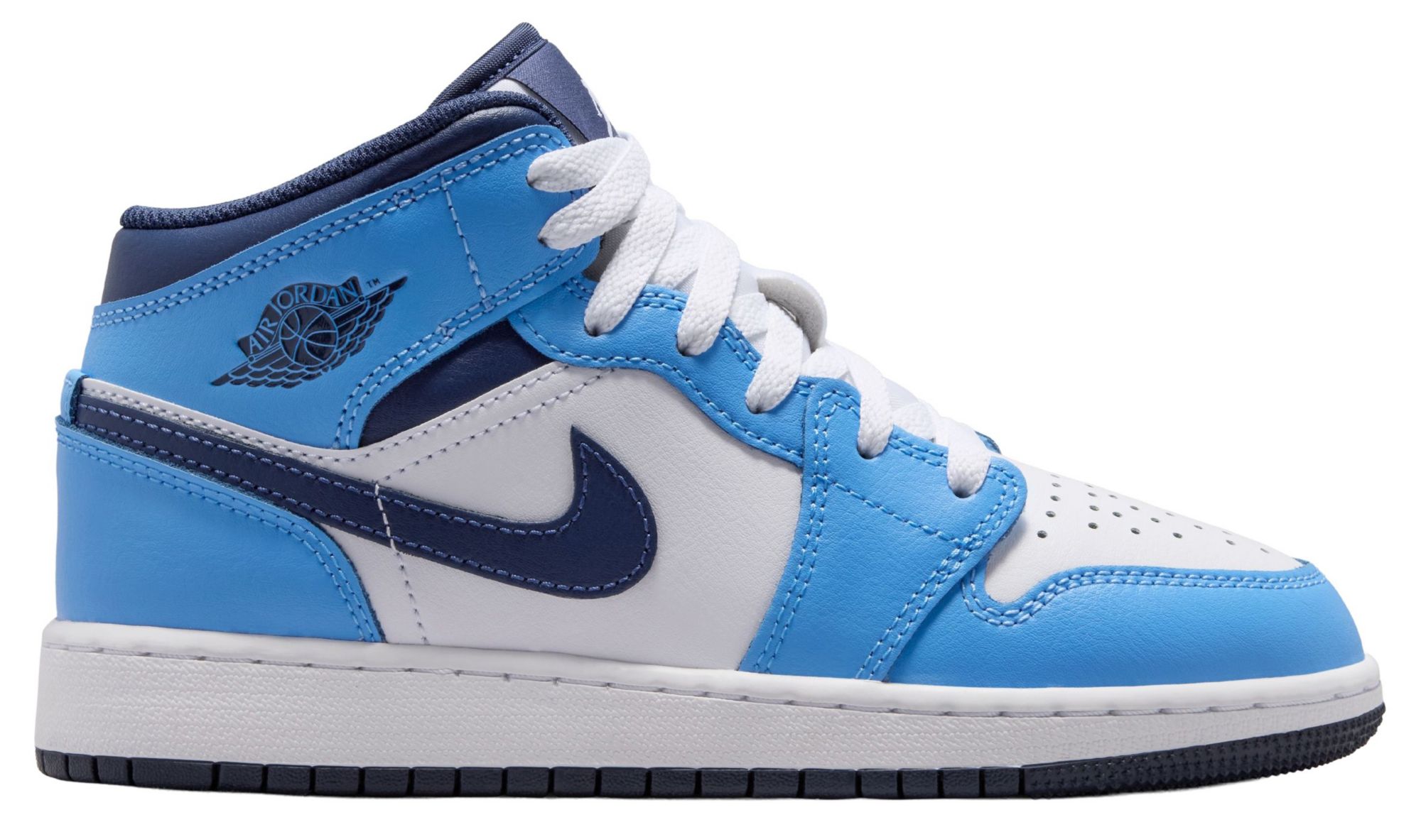 Jordan Kids' Grade School Air Jordan 1 Mid Basketball Shoes