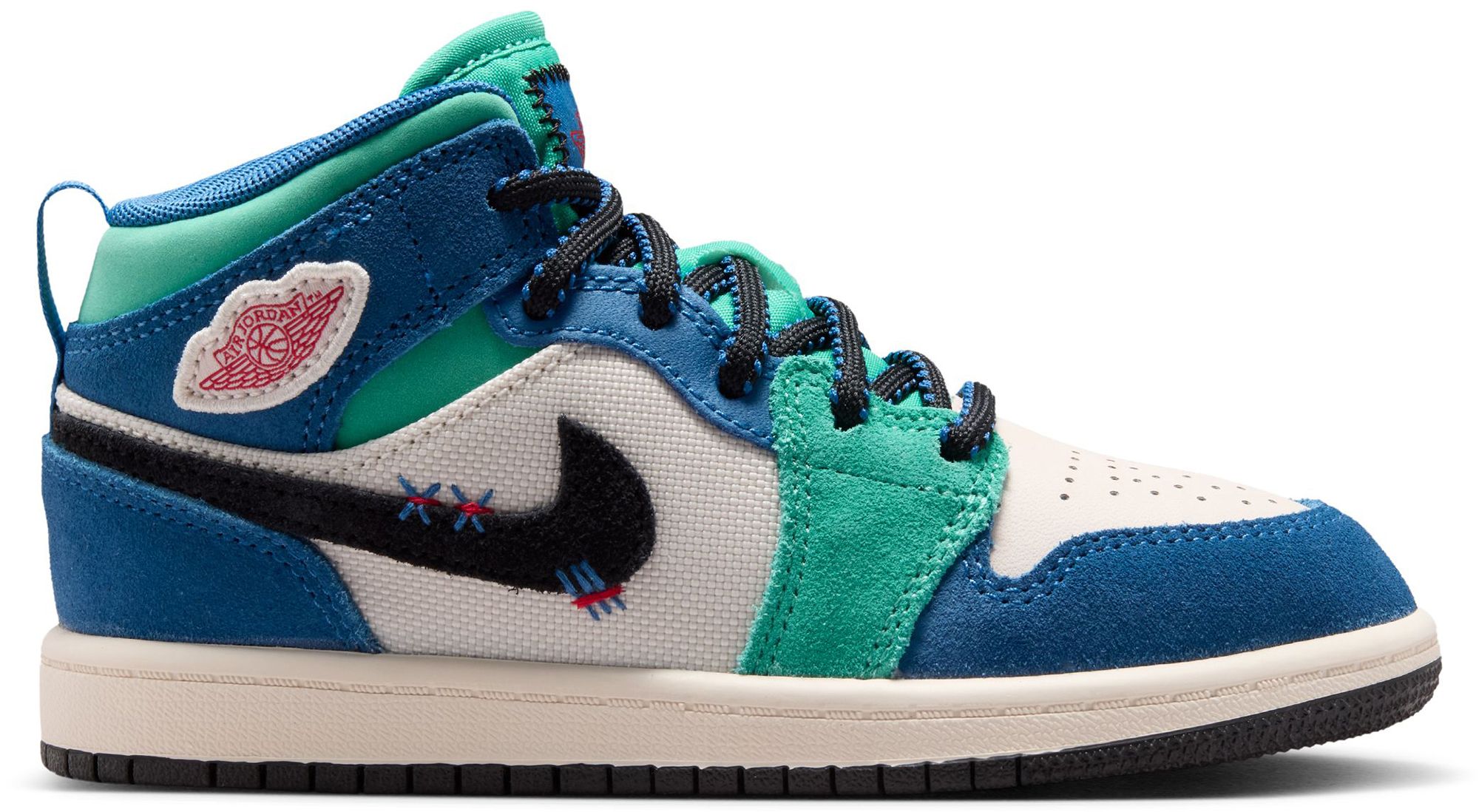 Jordan Kids' Preschool Air Jordan 1 Mid SE Basketball Shoes