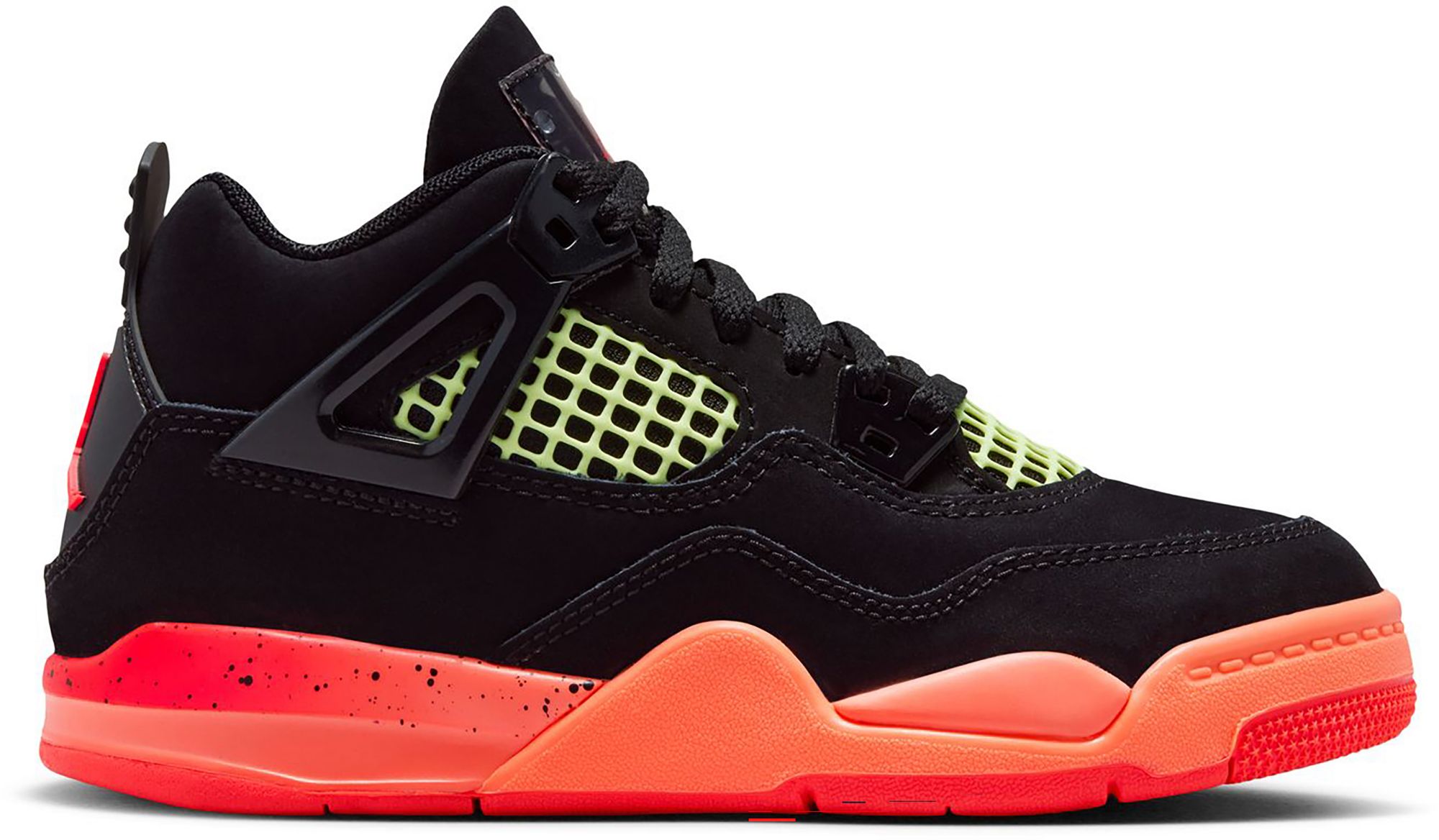 Air Jordan Kids' Preschool 4 Retro 'Infrared 23' Basketball Shoes
