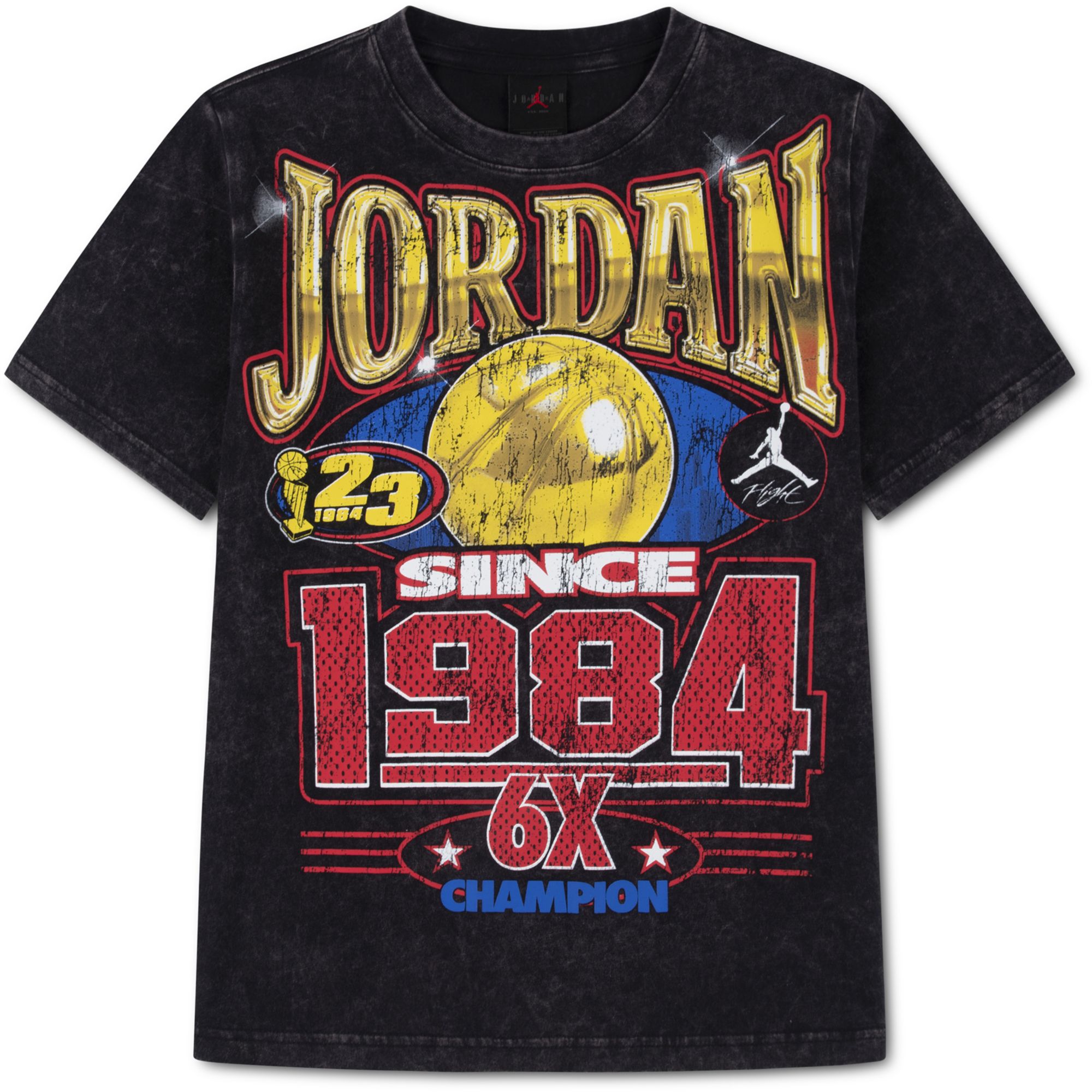 Jordan Boys' Gold 6x Since 84 Tee
