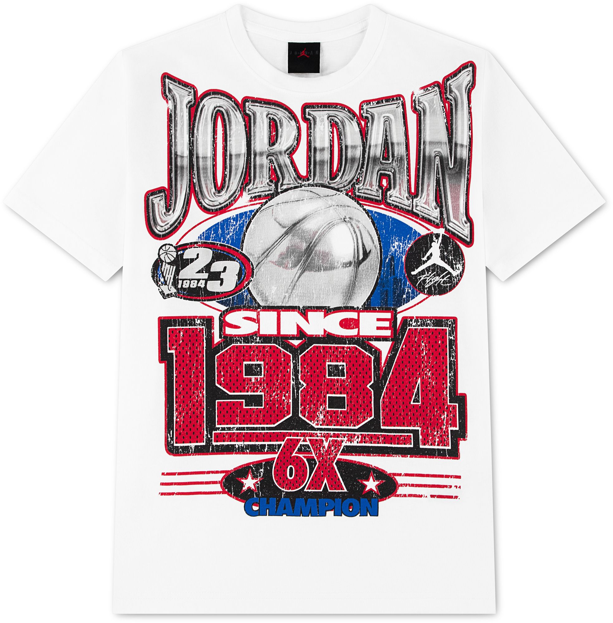 Jordan Boys' Gold 6x Since 84 Tee