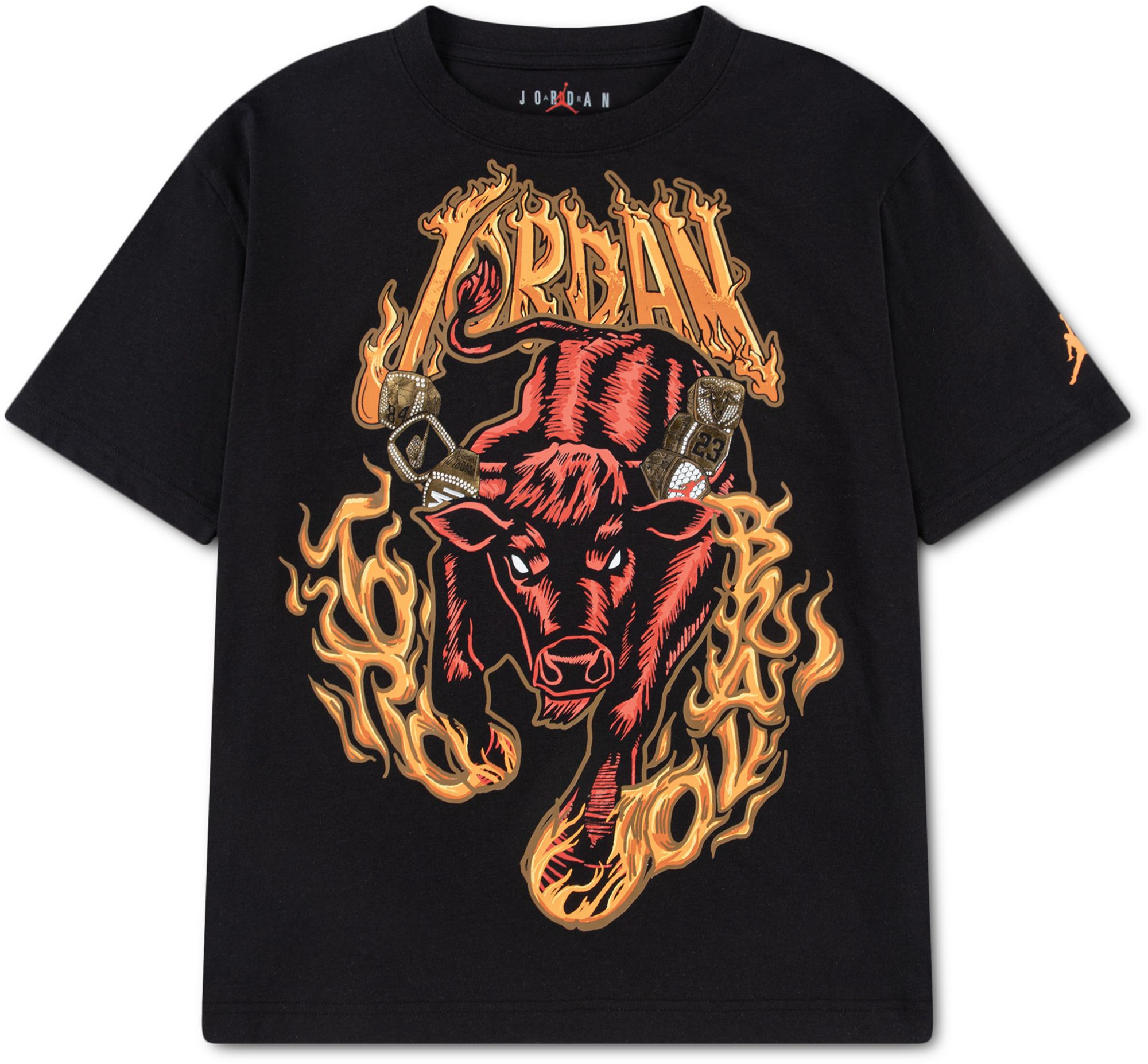 Jordan Boys' Toro Bravo Rings Retro T-Shirt