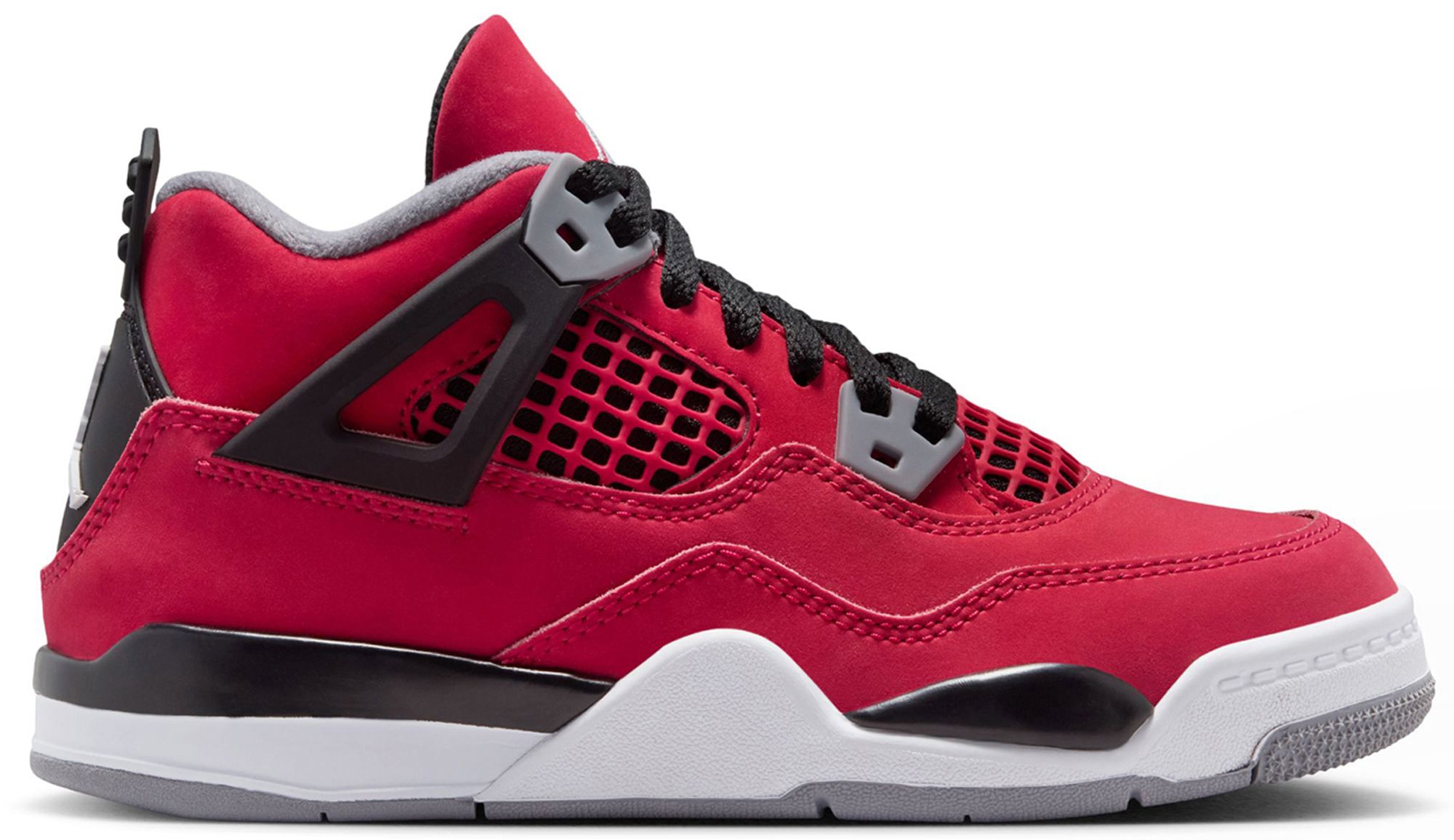 Air Jordan Kids' Preschool 4 Retro 'Toro Bravo' Basketball Shoes