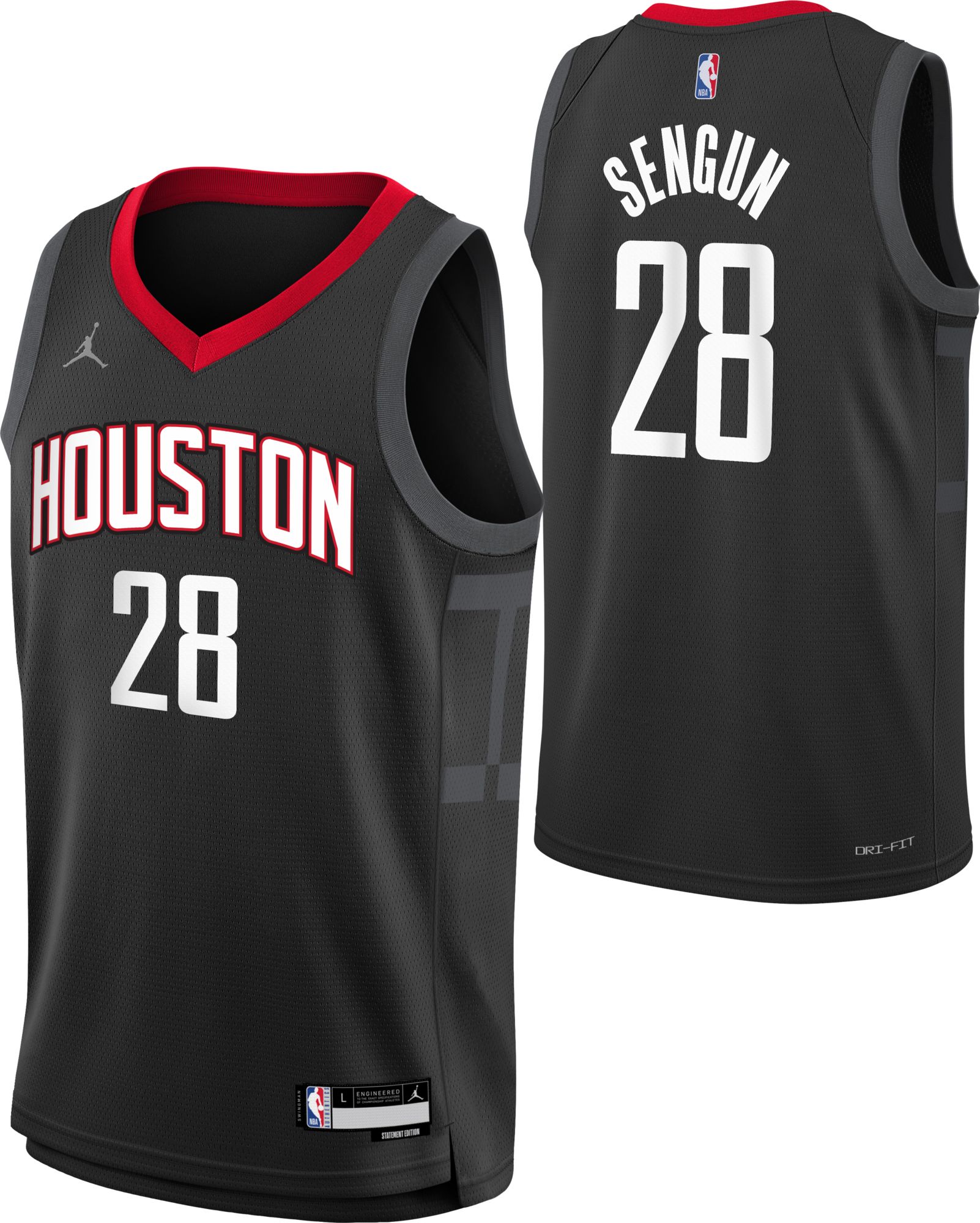 Jordan Youth Houston Rockets Alperen Sengun Swingman Statement Jersey