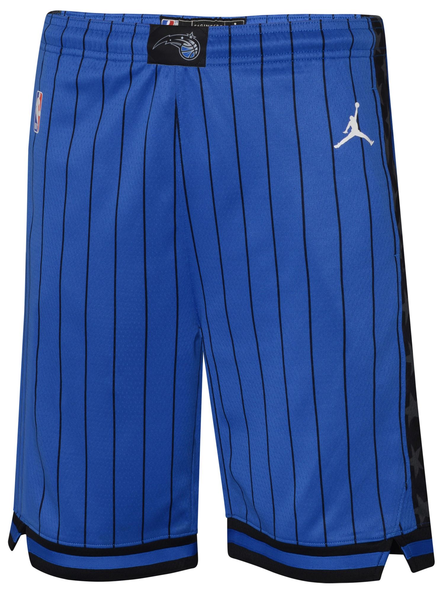 Jordan Big Boys and Girls Jordan Black Orlando Magic Authentic Statement Edition Swingman Shorts - Black