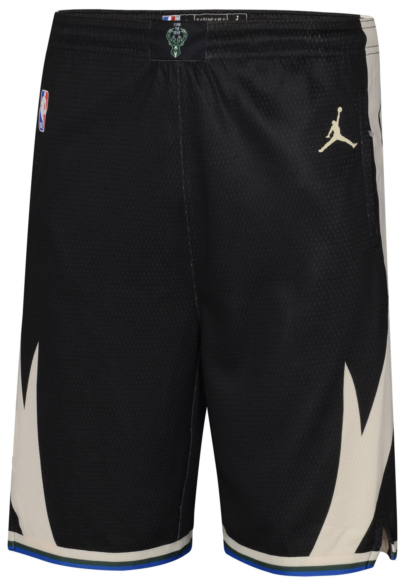 Jordan Youth Milwaukee Bucks Statement Shorts