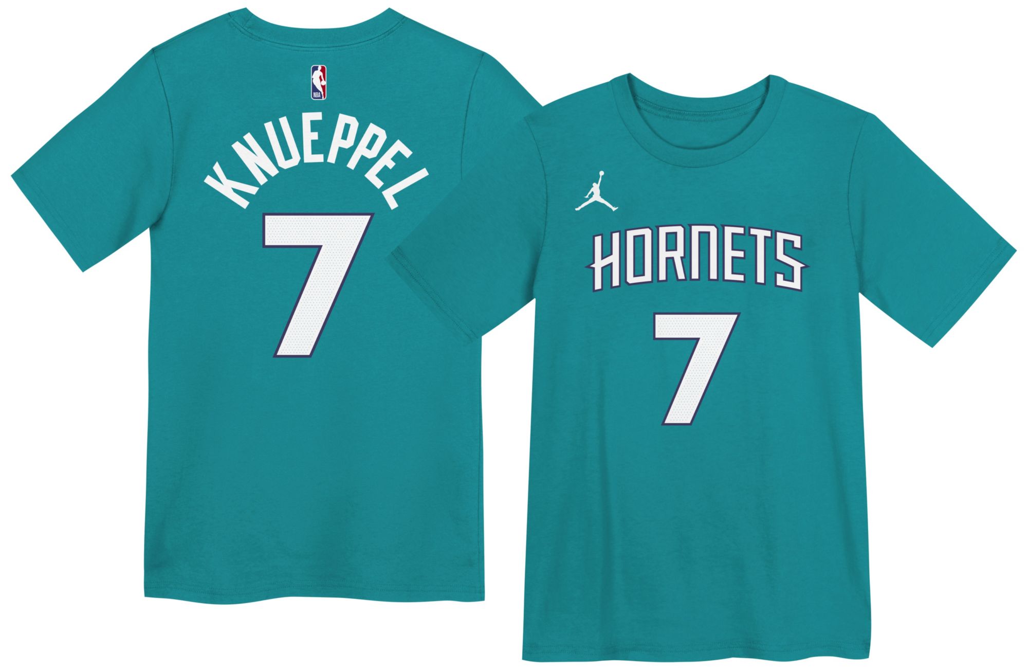 Jordan Youth Charlotte Hornets Kon Knueppel Icon Edition T-Shirt