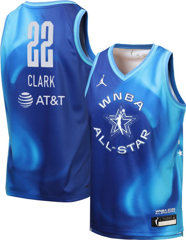 Jordan Youth 2026 WNBA All-Star Game Caitlin Clark Blue Rebel Jersey