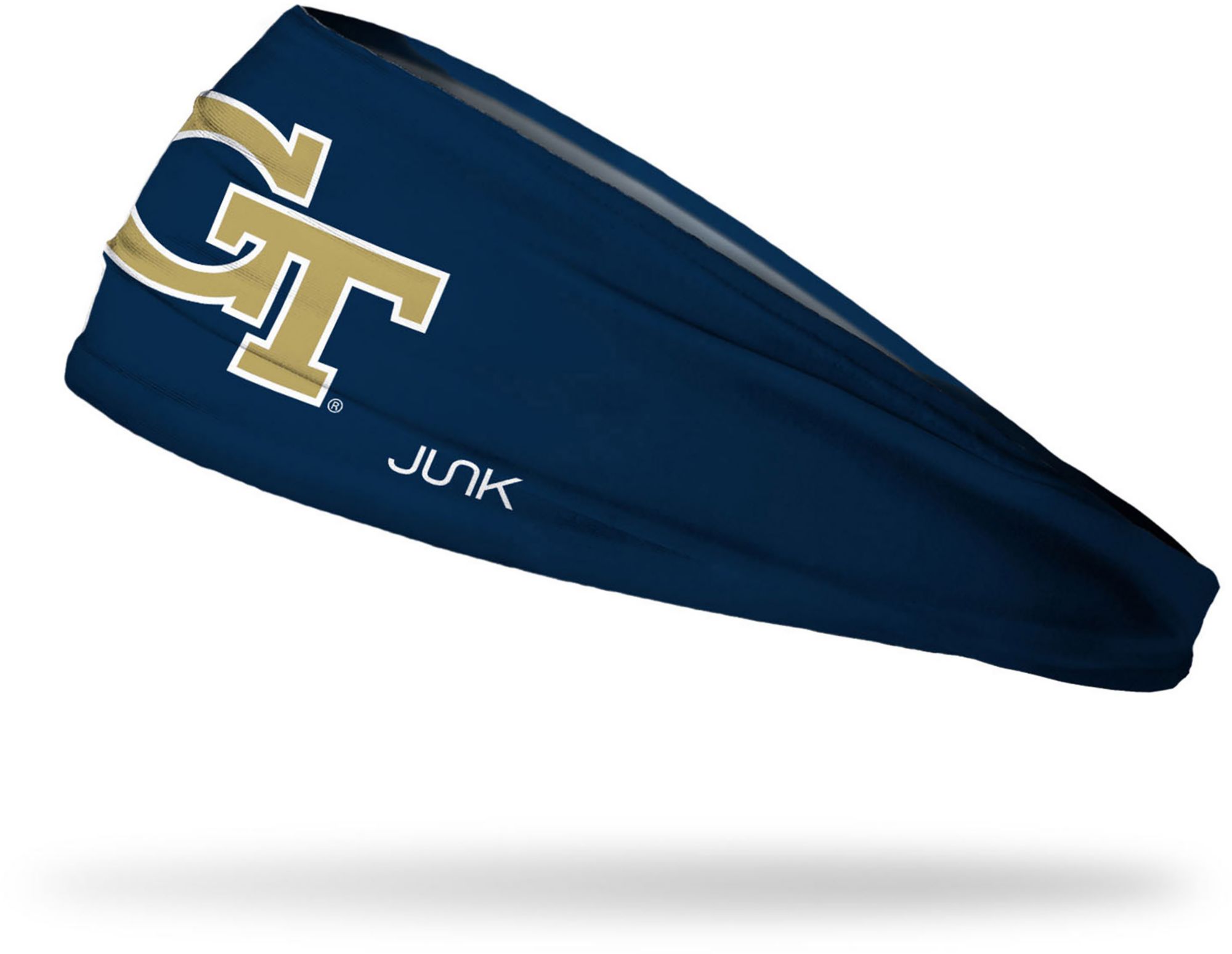 JUNK Brands Georgia Tech Yellow Jackets Navy Big Bang Lite Headband