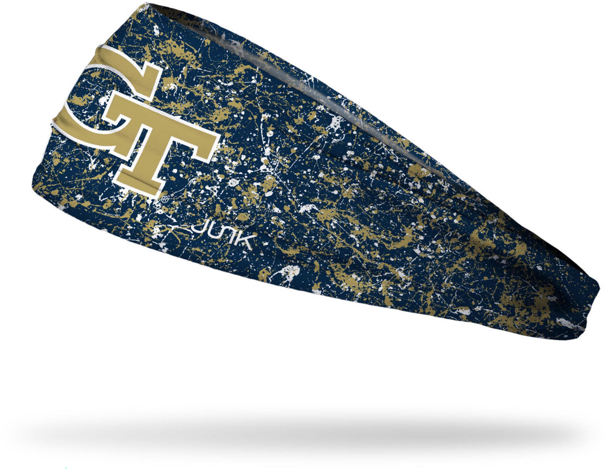JUNK Brands Georgia Tech Yellow Jackets Navy Big Bang Lite Headband