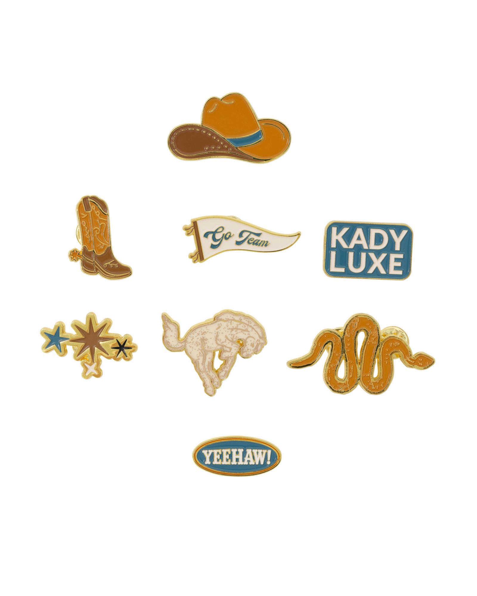 KADYLUXE Texas Longhorns Pin Set