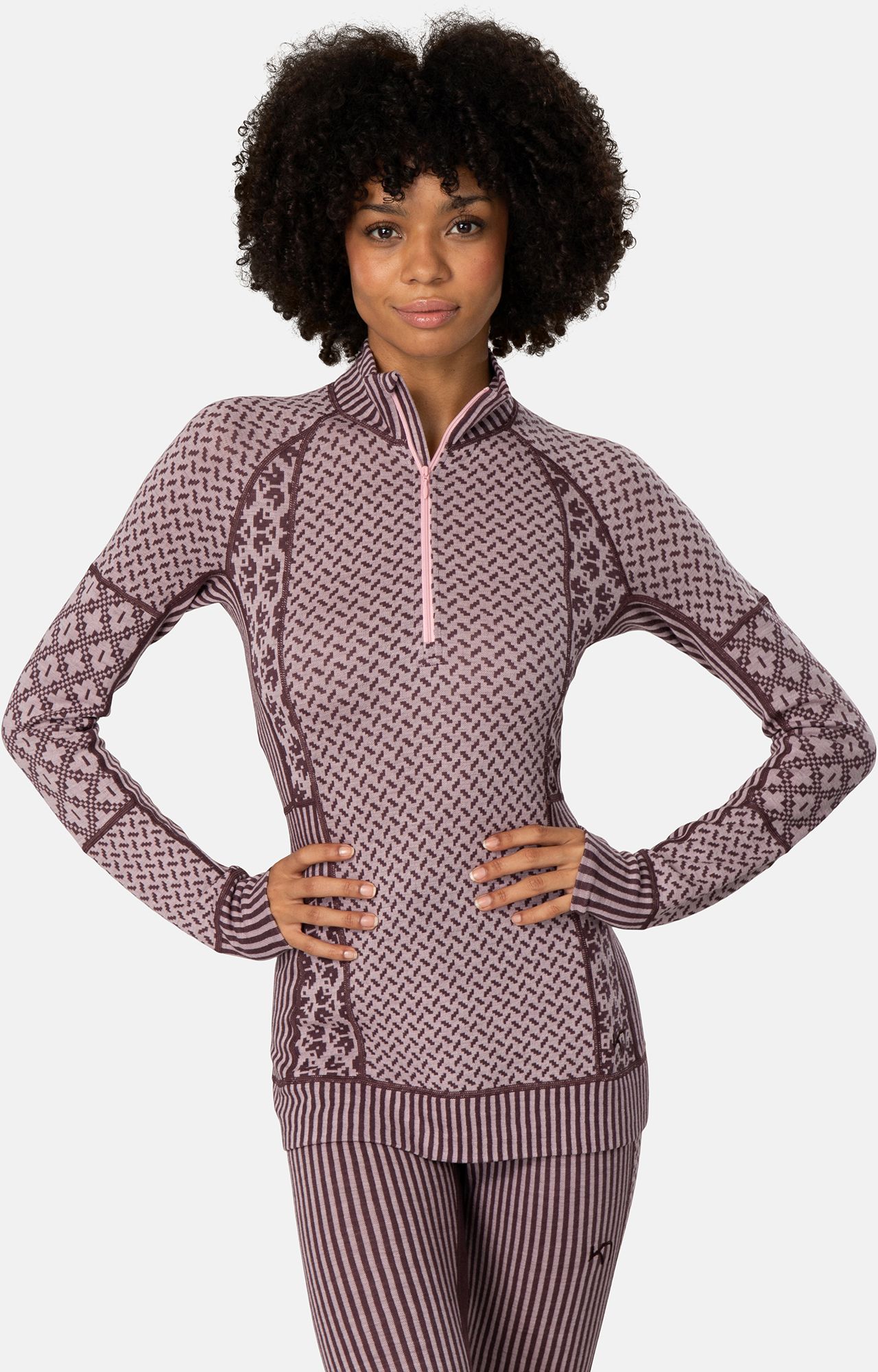 Kari Traa Women's Smekker Half-Zip Base Layer Top