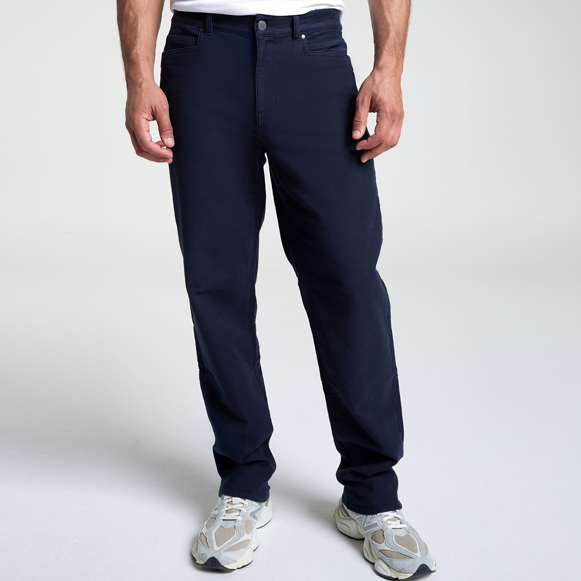 VRST Men's Limitless Comfort Twill Athletic Fit 5-Pocket Pants