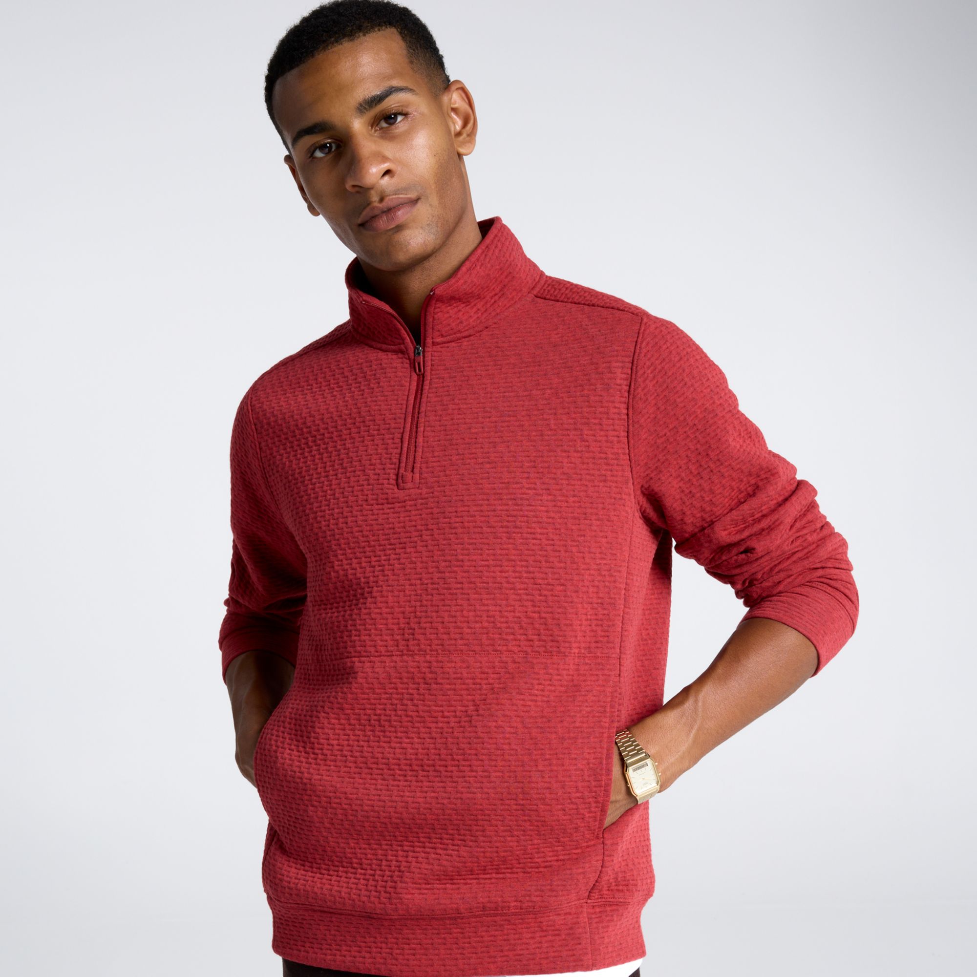 VRST Men's Recharge Lunar Fleece 1/4 Zip 2.0