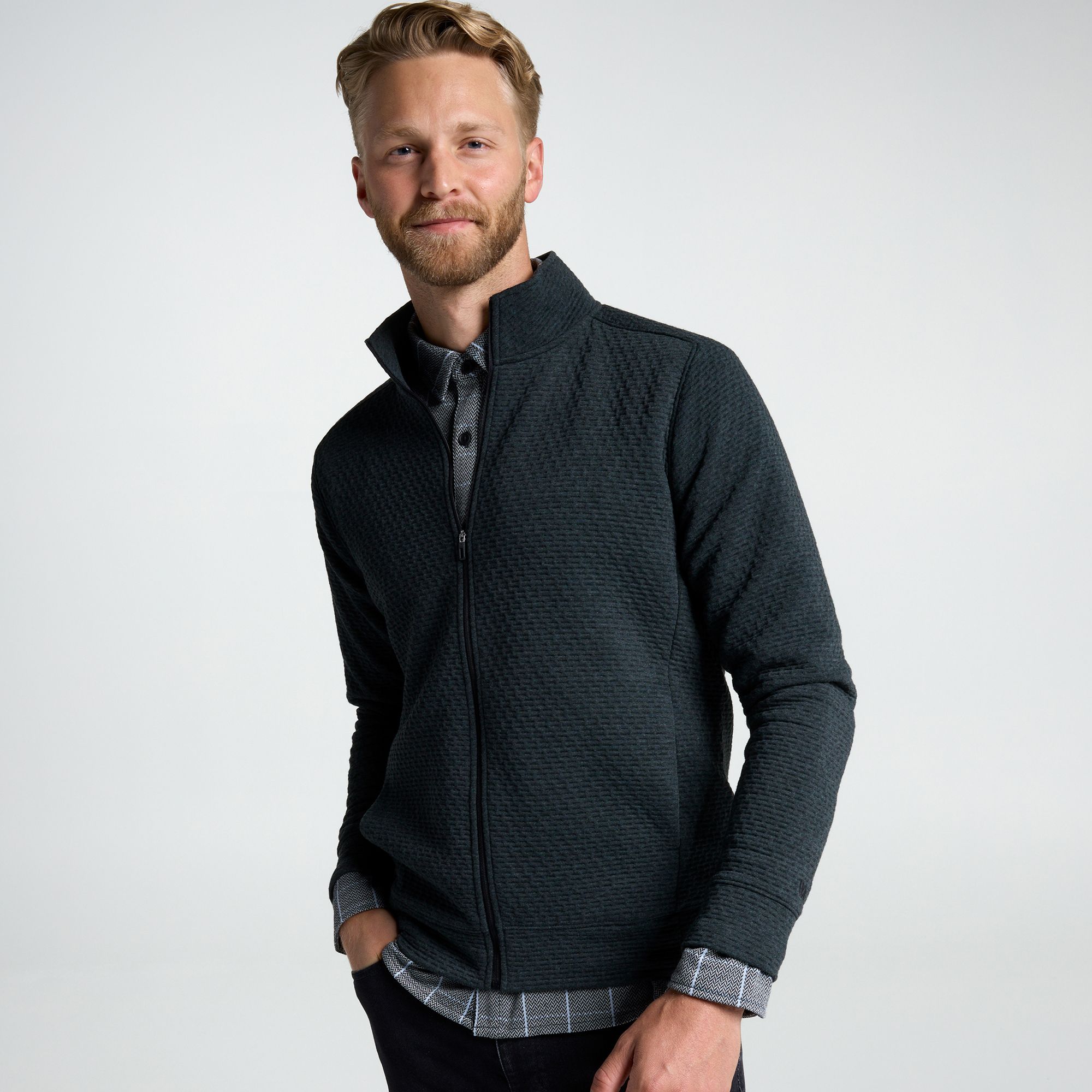 VRST Men's Recharge Lunar Fleece Full-Zip 2.0
