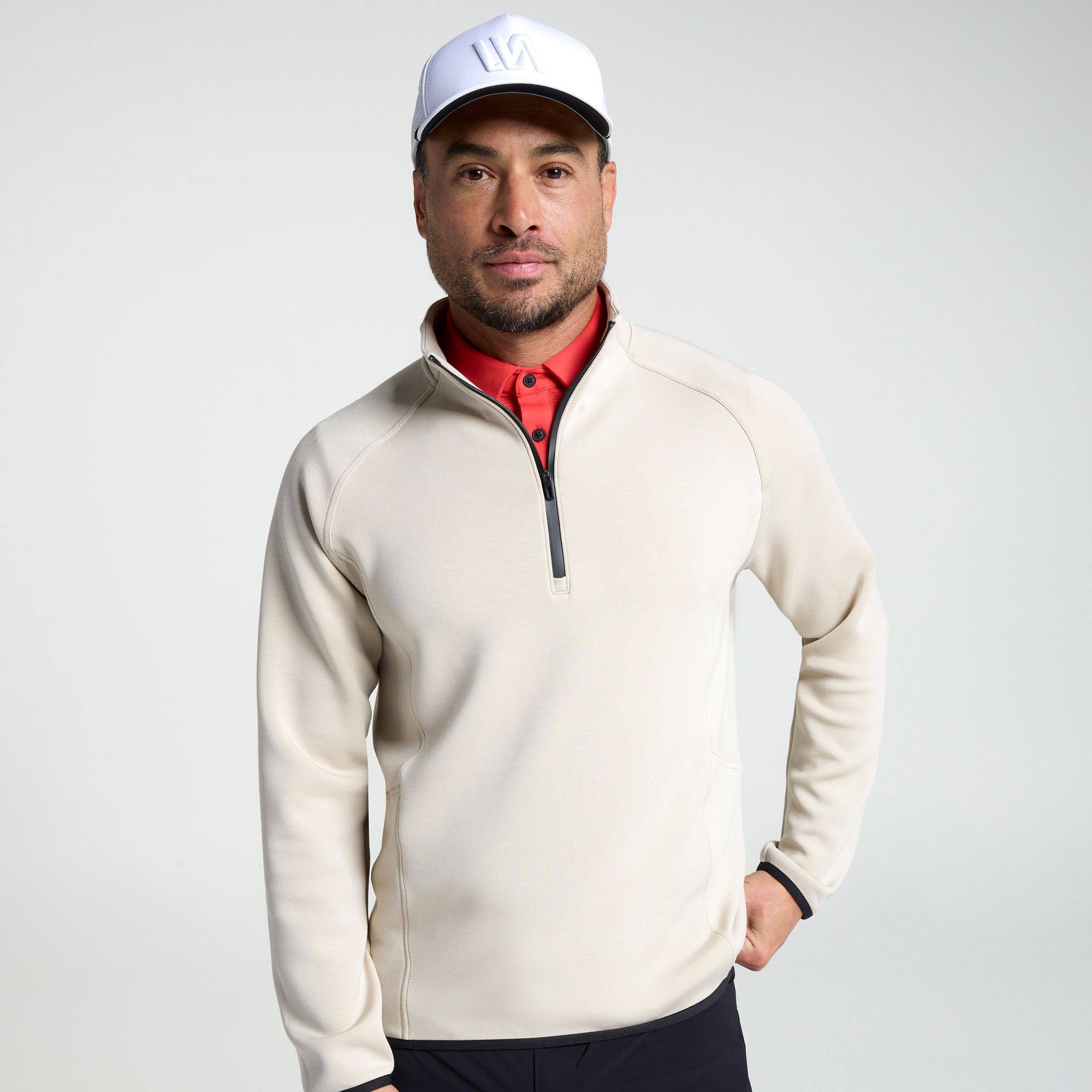 VRST Men's Sandwash 1/4 Zip Pullover