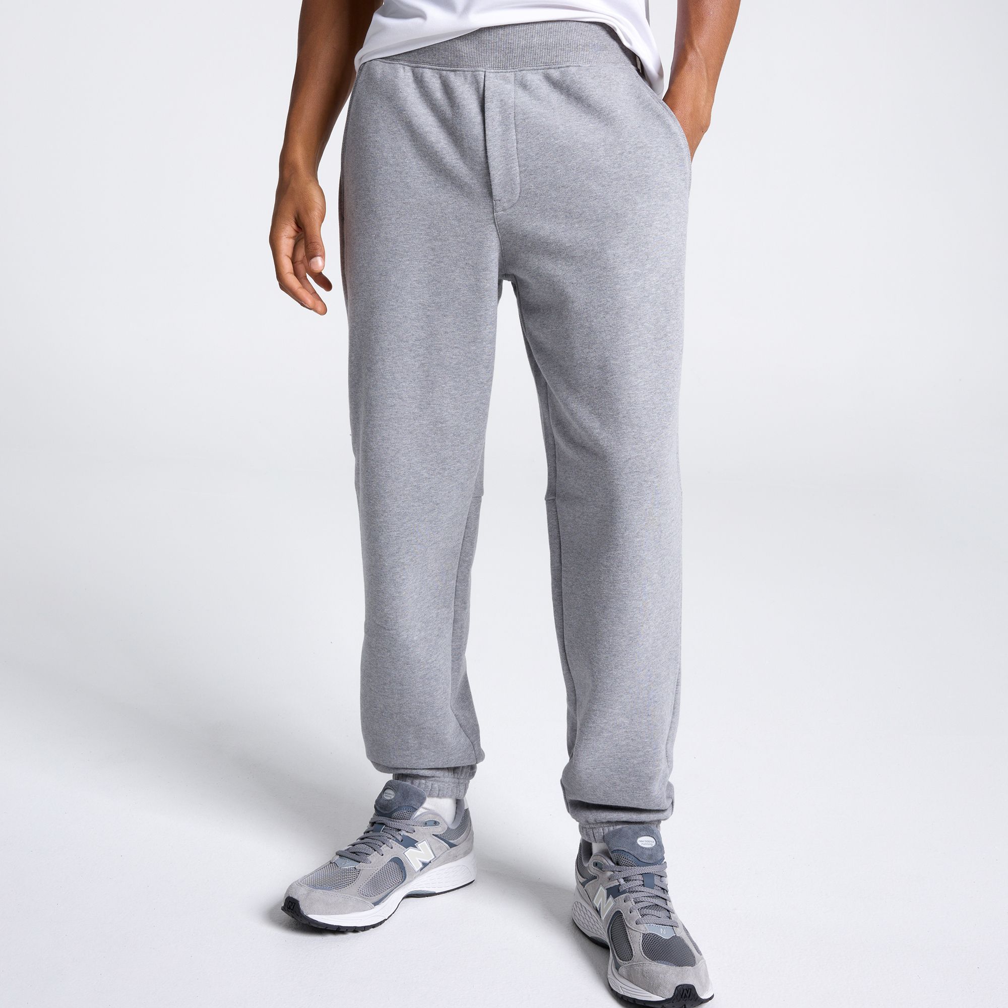 VRST Men's Washed Fleece Cinch Heather Pants