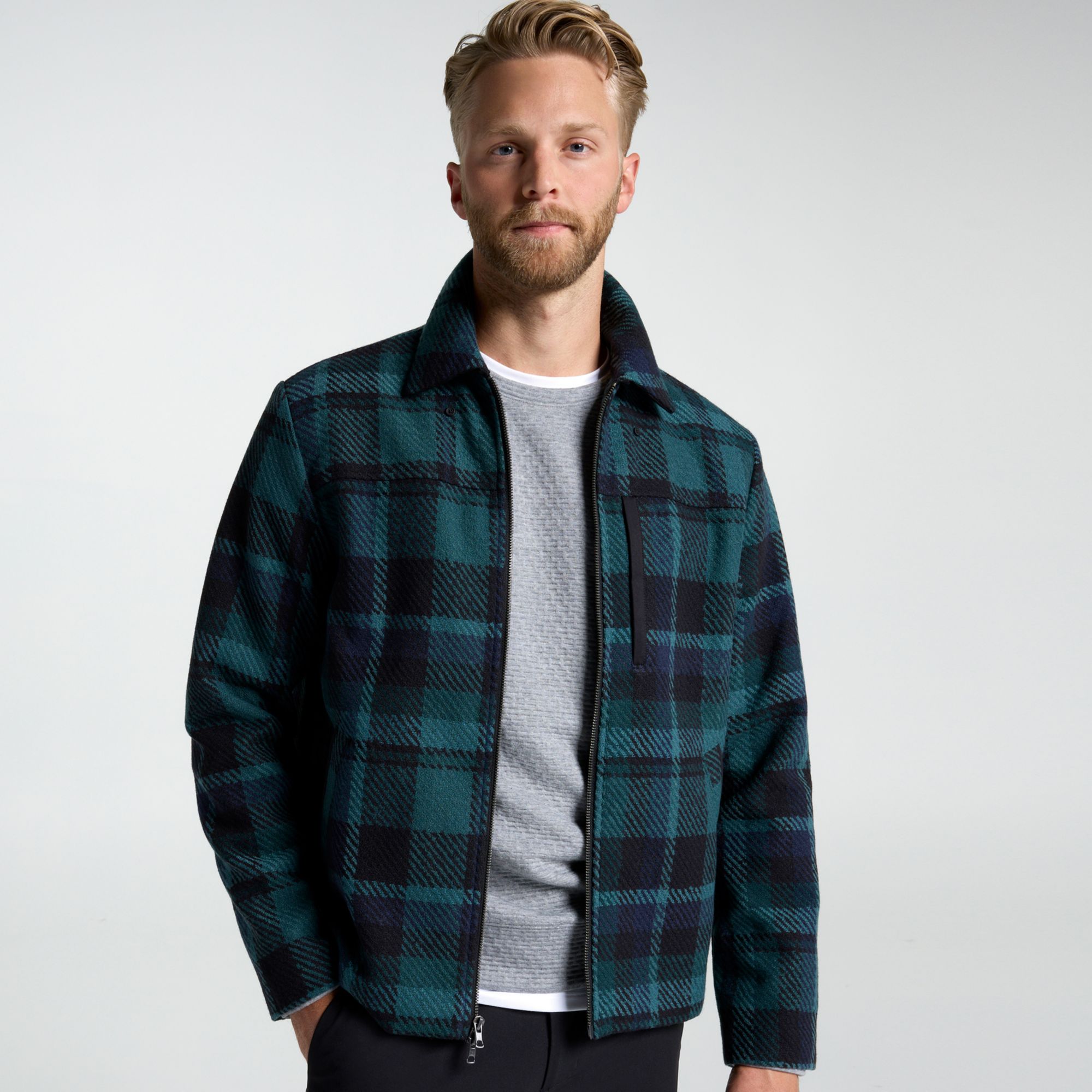 VRST Men's Yarn-Dye Twill Jacket