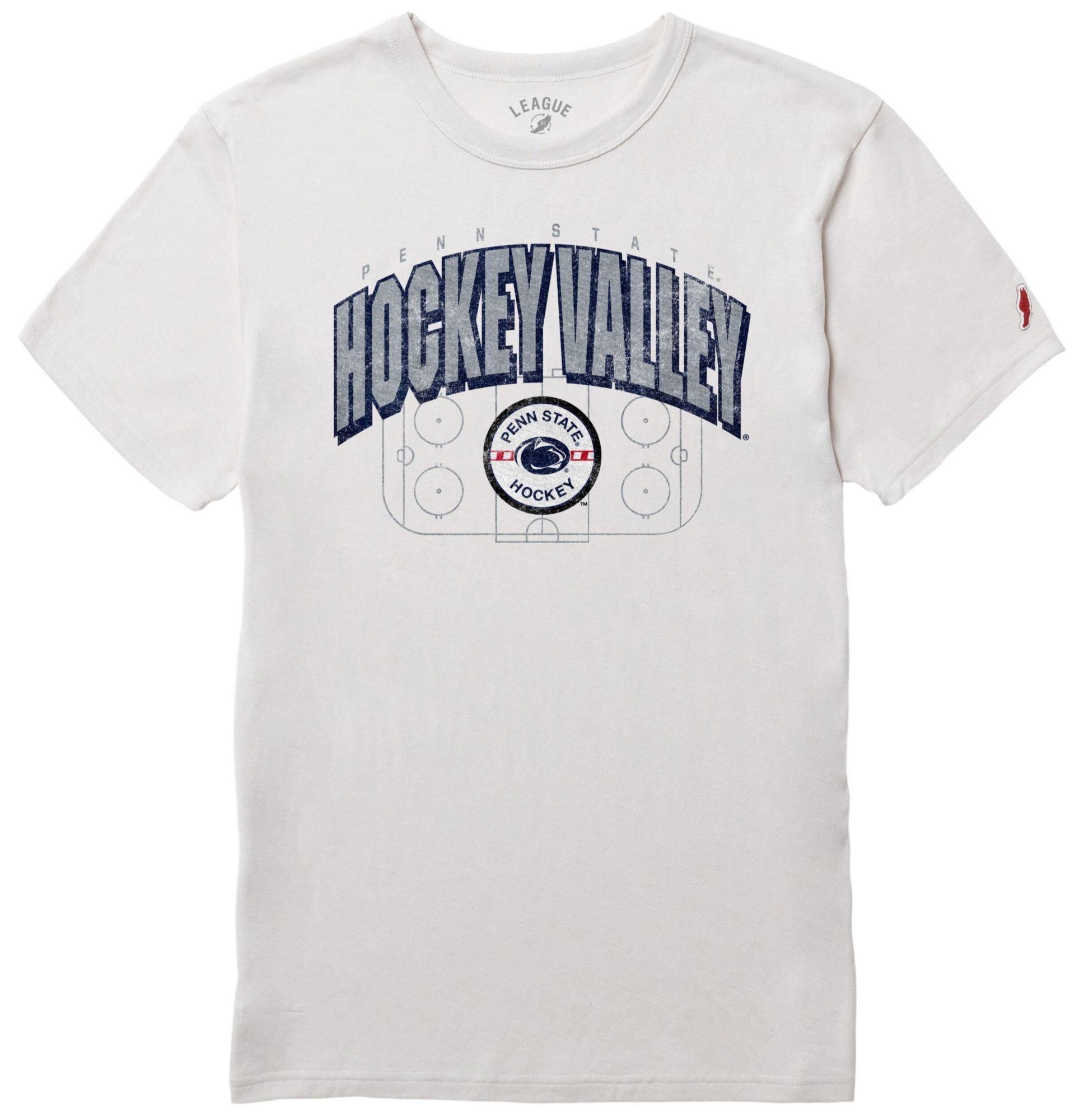 League-Legacy Men's Penn State Nittany Lions Canvas Hockey Valley T-Shirt