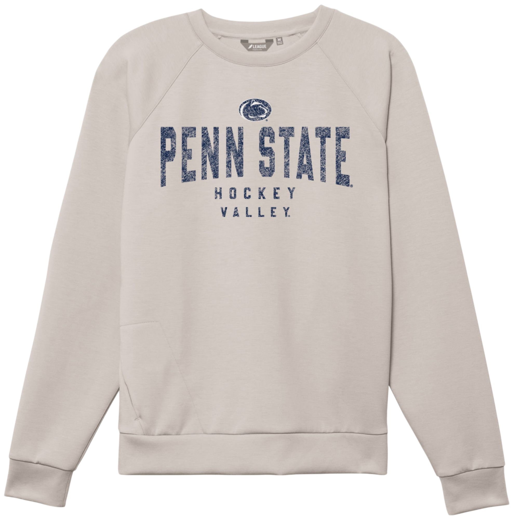 League-Legacy Men's Penn State Nittany Lions Mineral Mineral Hockey Valley Crewneck Sweatshirt