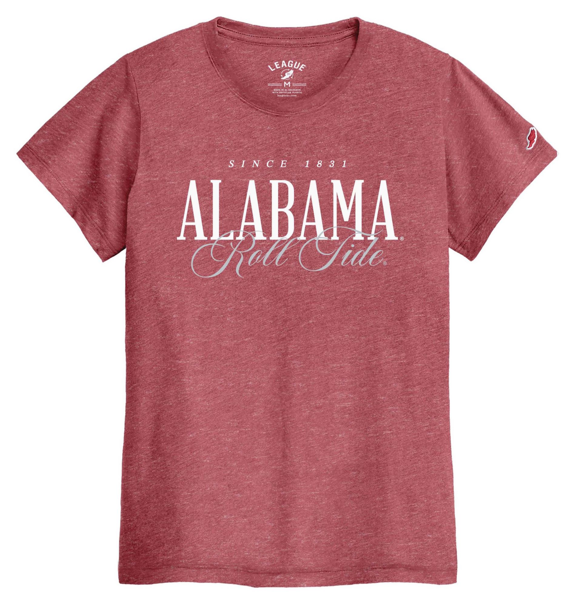 League-Legacy Women's Alabama Crimson Tide Maroon Intramural T-Shirt