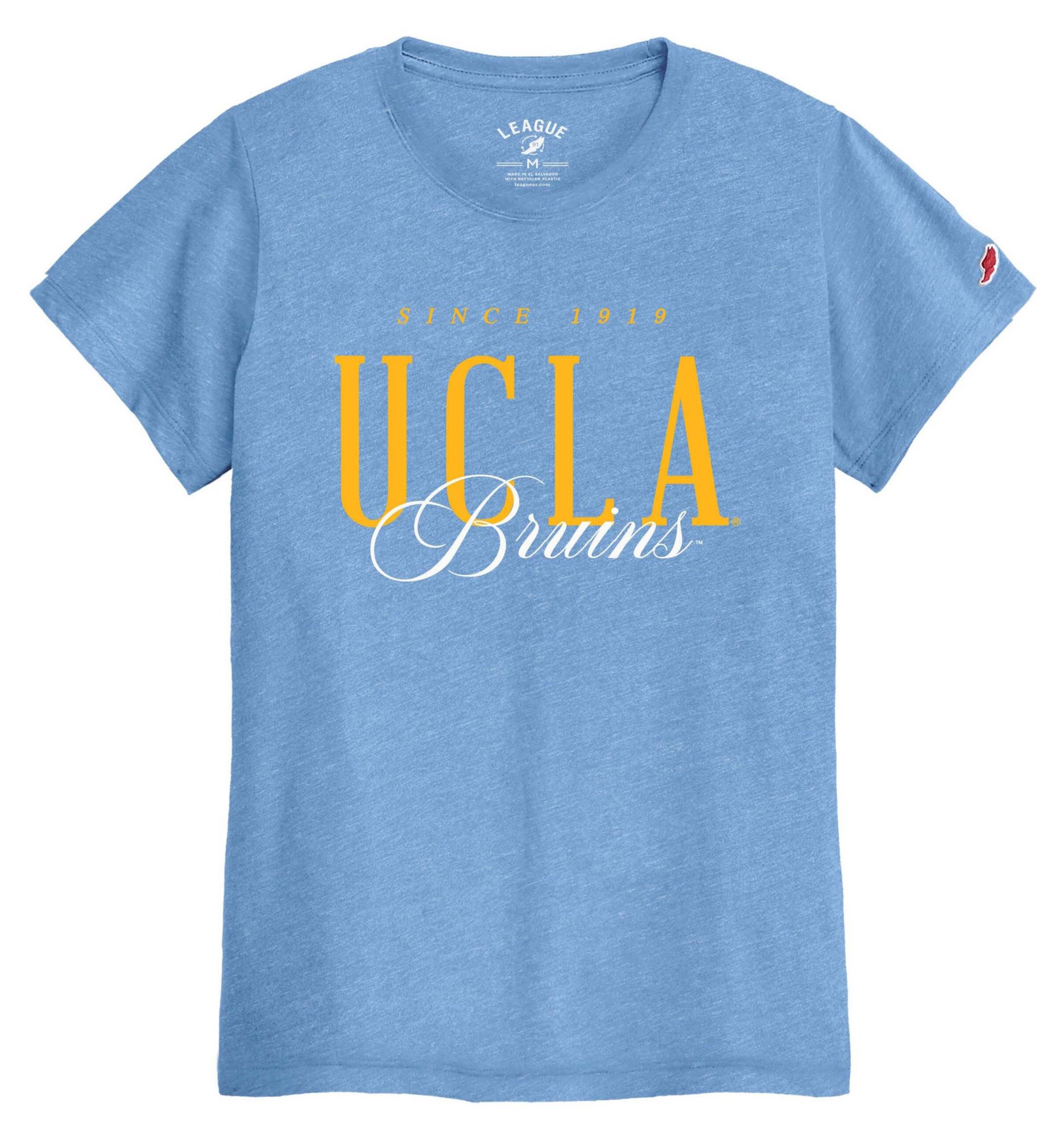 League-Legacy Women's UCLA Bruins Light Blue Intramural T-Shirt