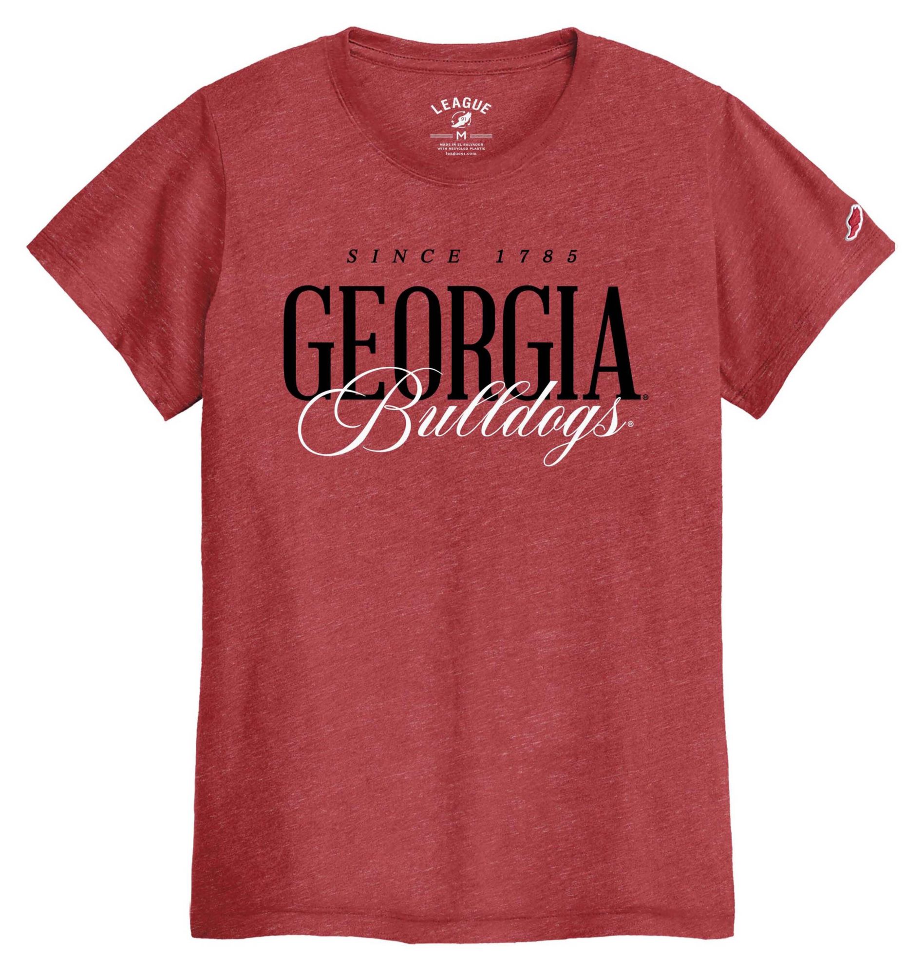 League-Legacy Women's Georgia Bulldogs Red Intramural T-Shirt