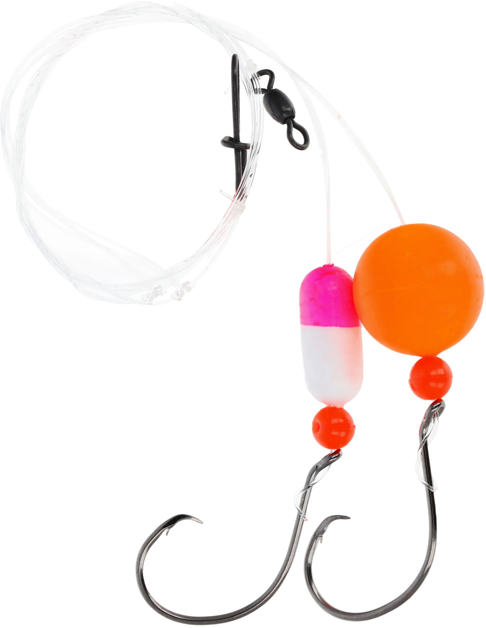Lazer Sharp Pompano Double Hook Rig, Round Float