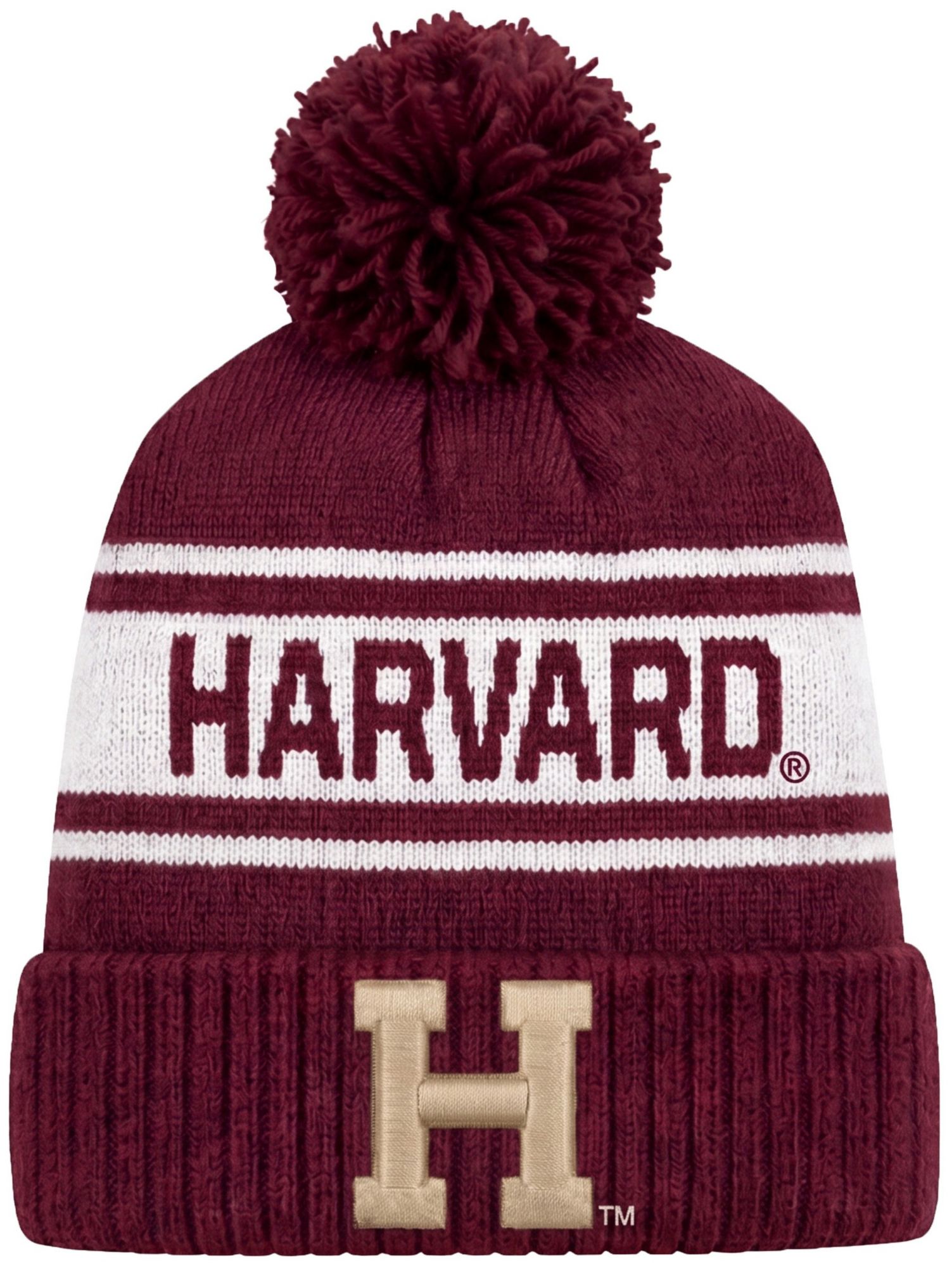 League-Legacy Adult Harvard Crimson Knit Beanie