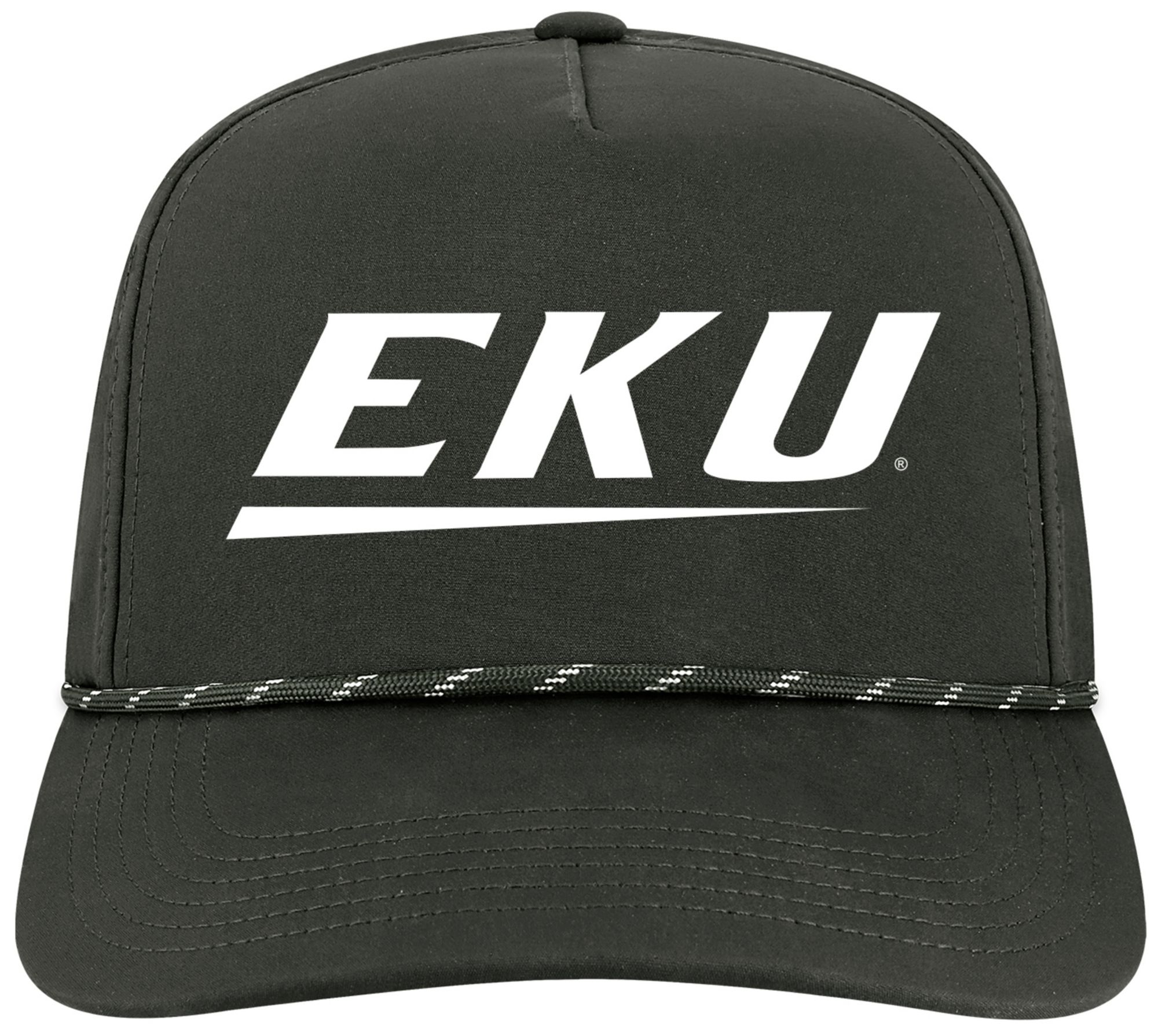 League-Legacy Adult Eastern Kentucky Colonels Black Arch Logo Caddy Adjustable Hat, Women's