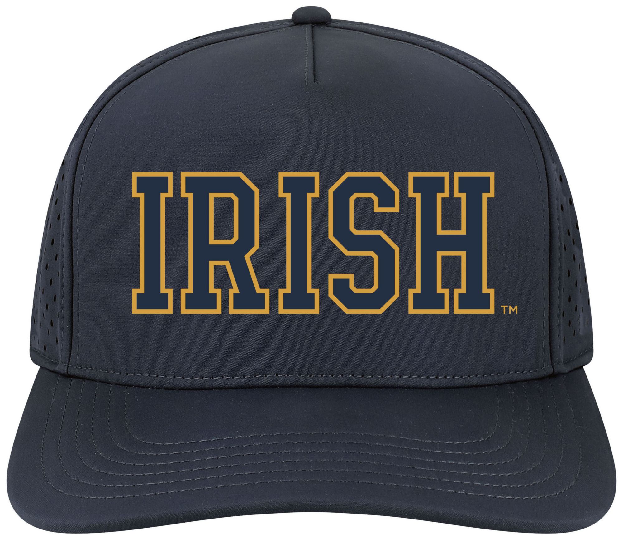 League-Legacy Adult Notre Dame Fighting Irish Navy Script Adjustable Hat