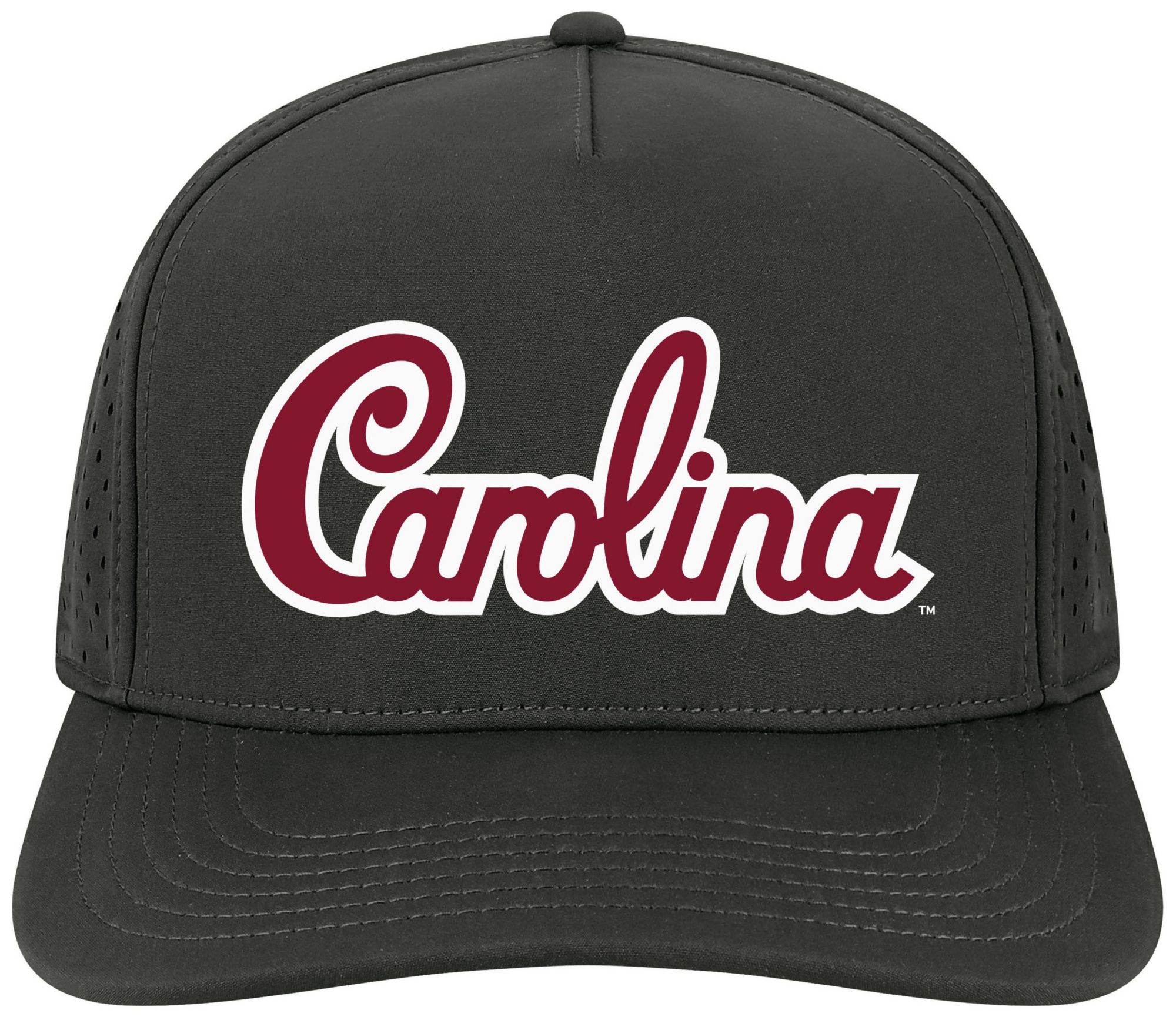 League-Legacy Adult South Carolina Gamecocks Black Script Adjustable Hat