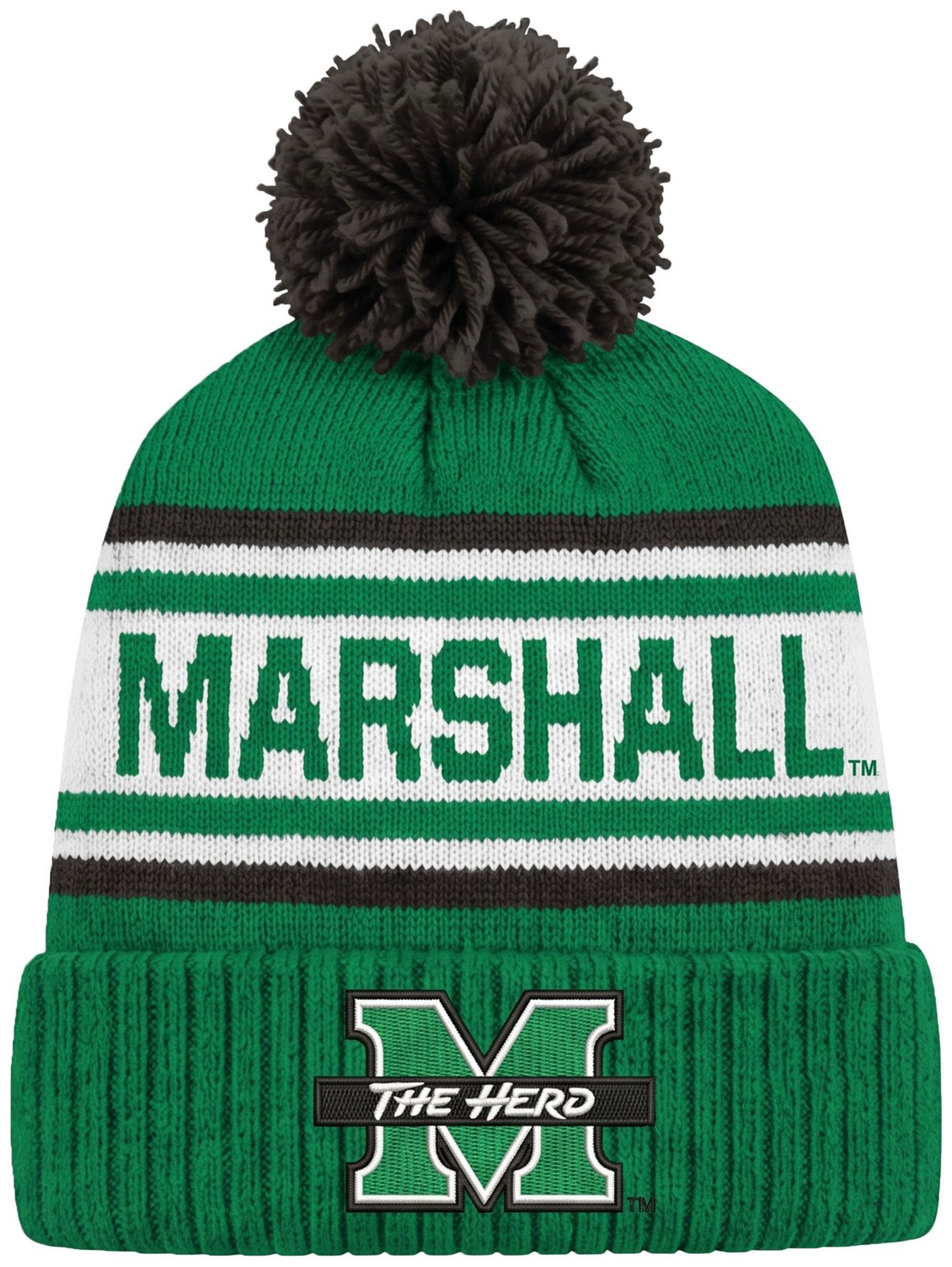 League-Legacy Adult Marshall Thundering Herd Knit Beanie