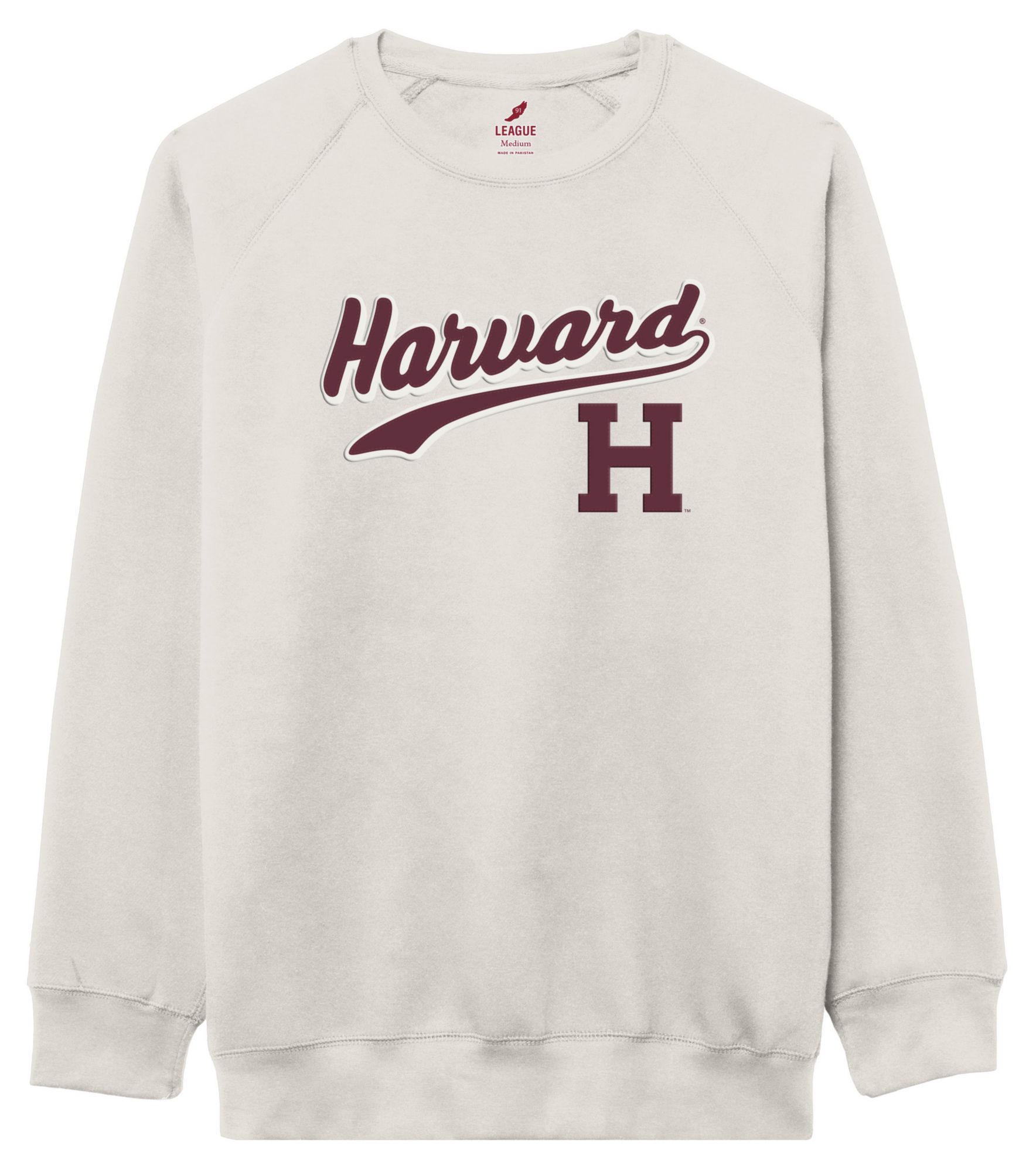 League-Legacy Men's Harvard Crimson Script Crewneck Sweatshirt