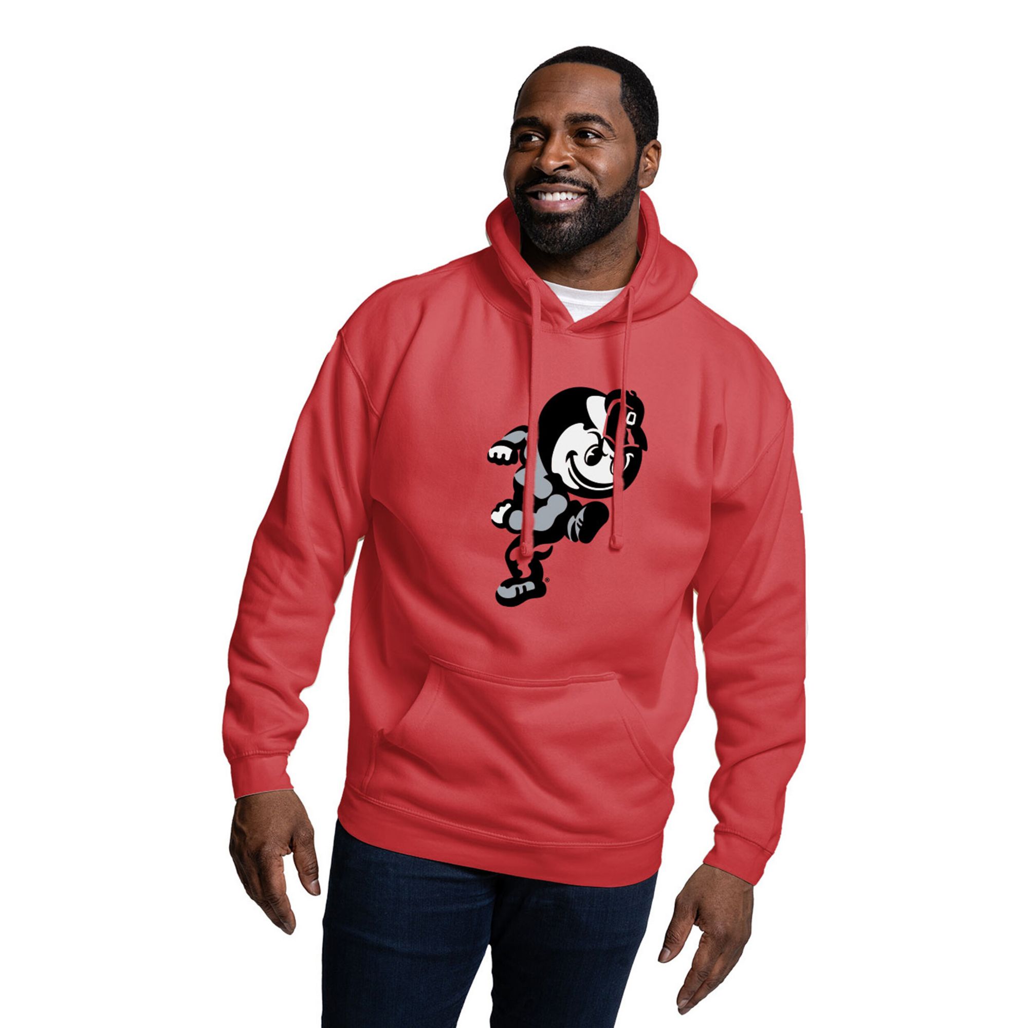 League-Legacy Men's Ohio State Buckeyes Essentials Fleece Hoodie
