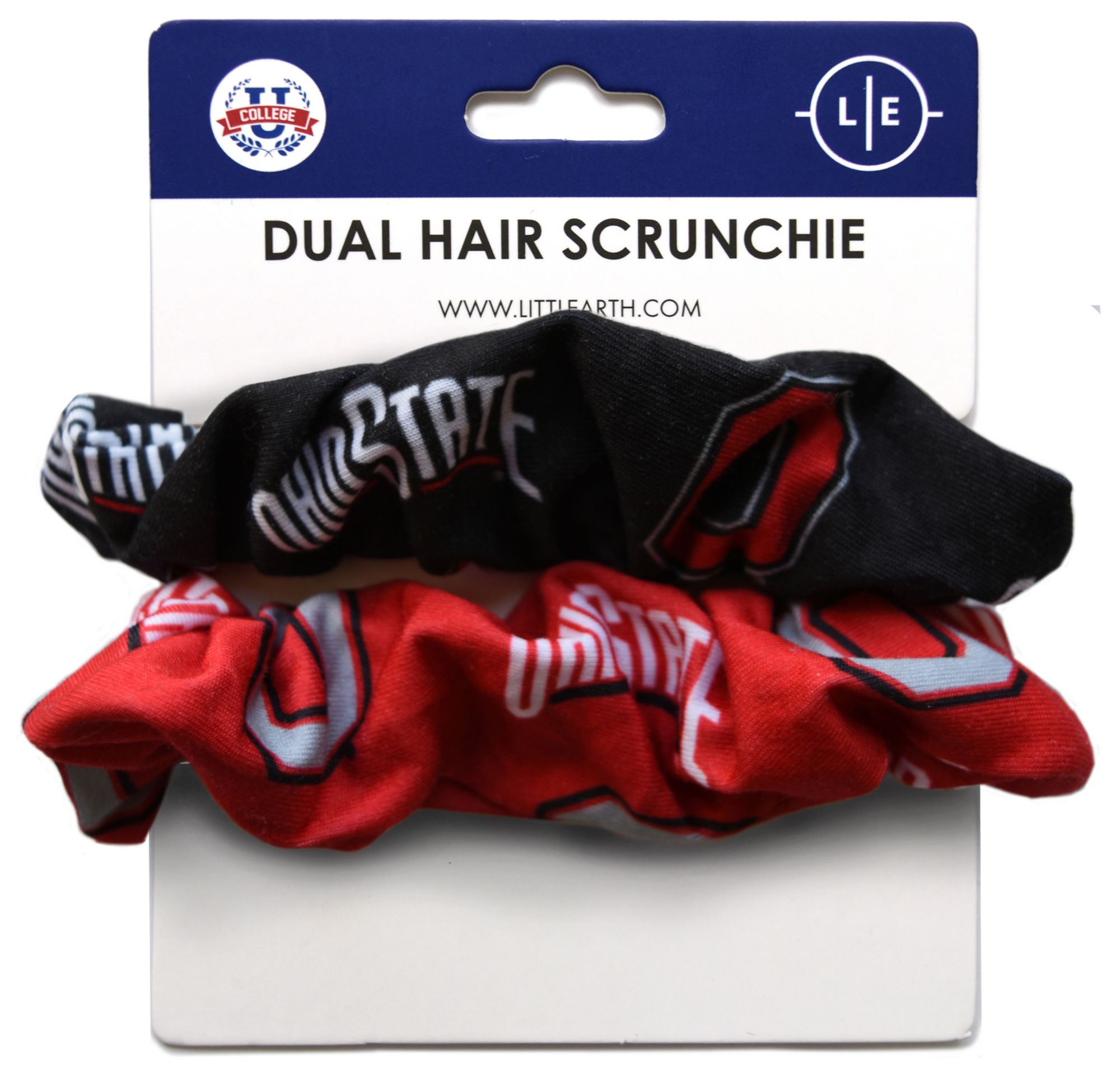 Little Earth Ohio State Buckeyes Dual Hair Twist