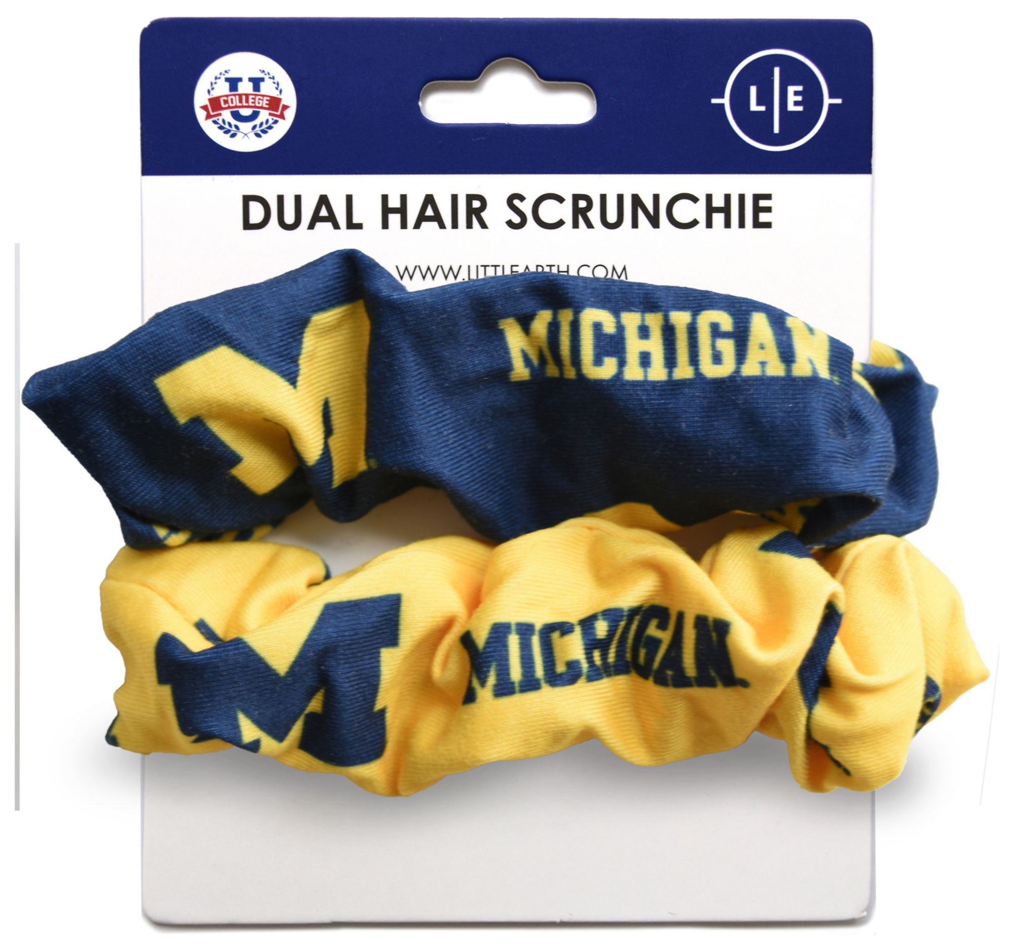 Little Earth Michigan Wolverines Dual Hair Twist