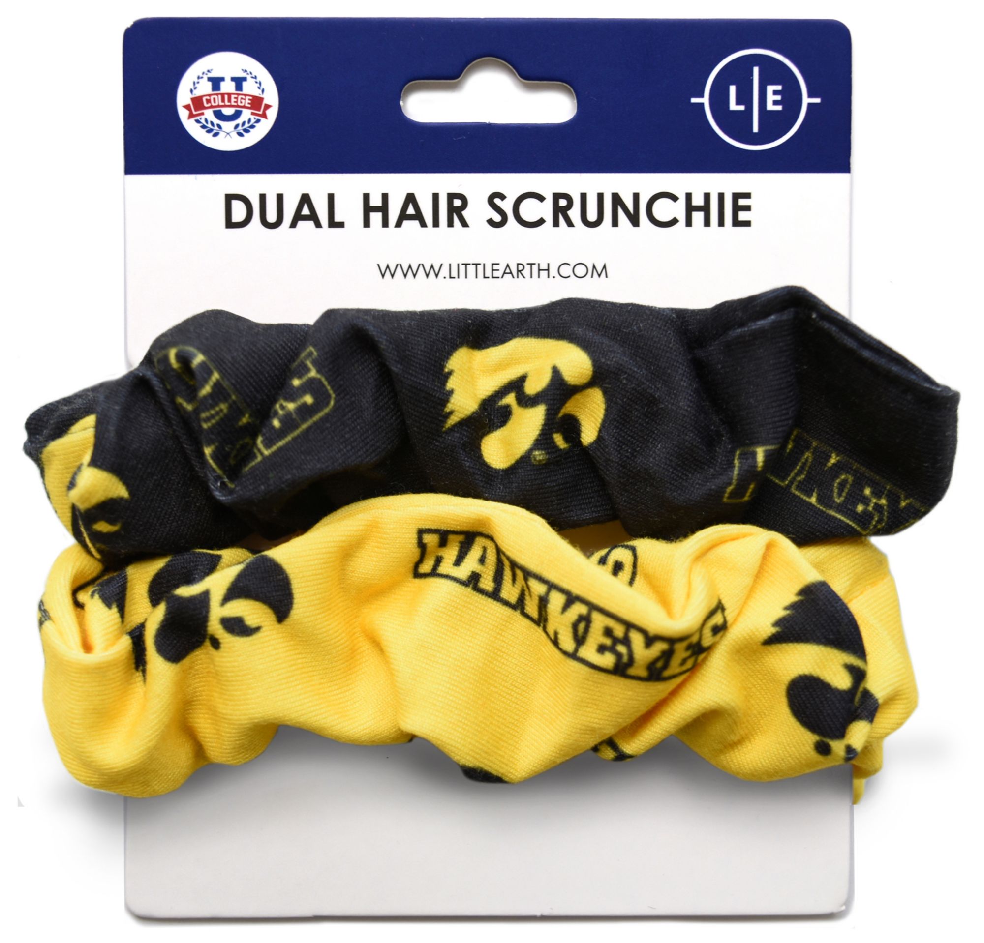 Little Earth Iowa Hawkeyes Dual Hair Twist