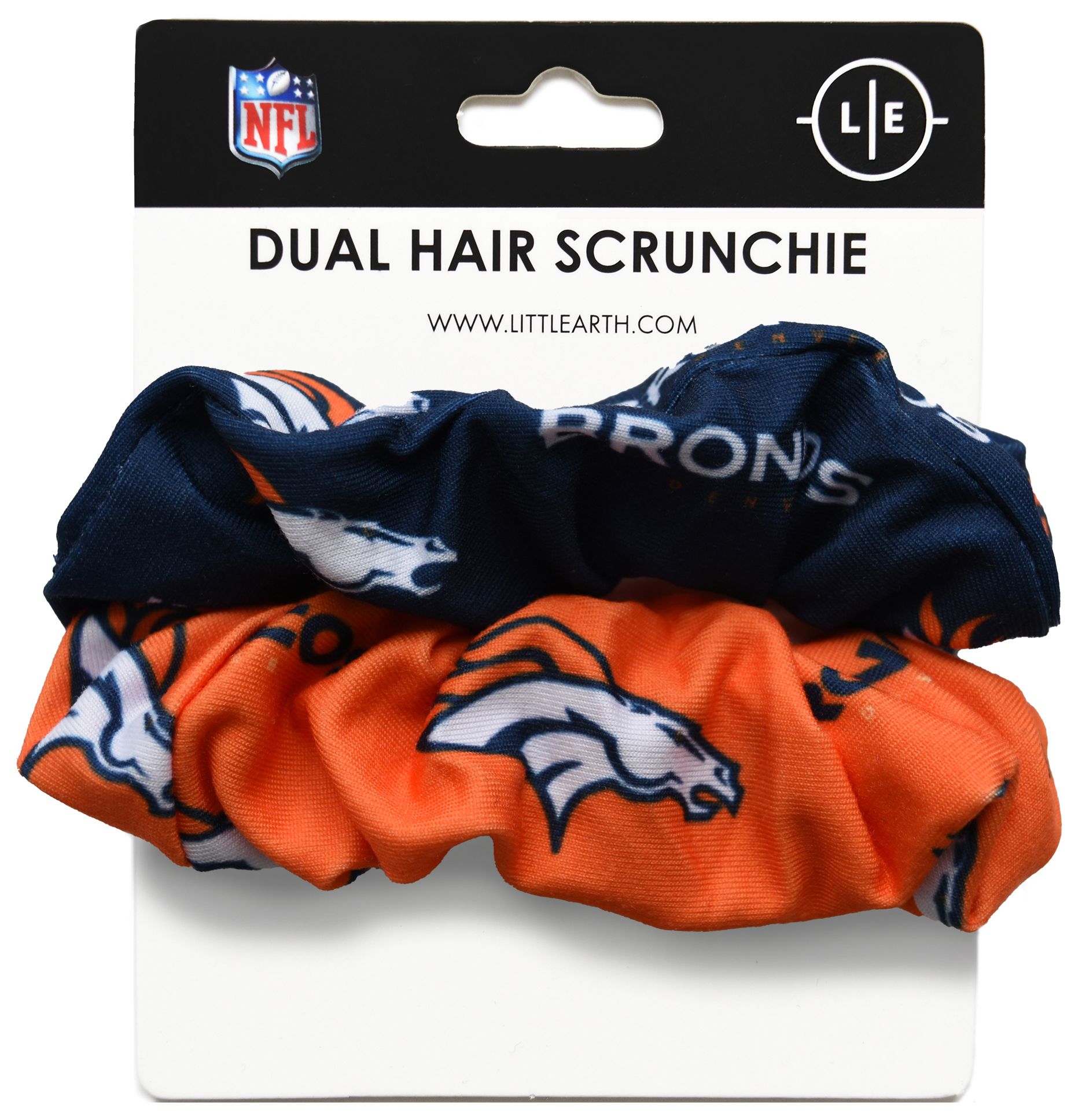 Little Earth Denver Broncos Dual Hair Twist
