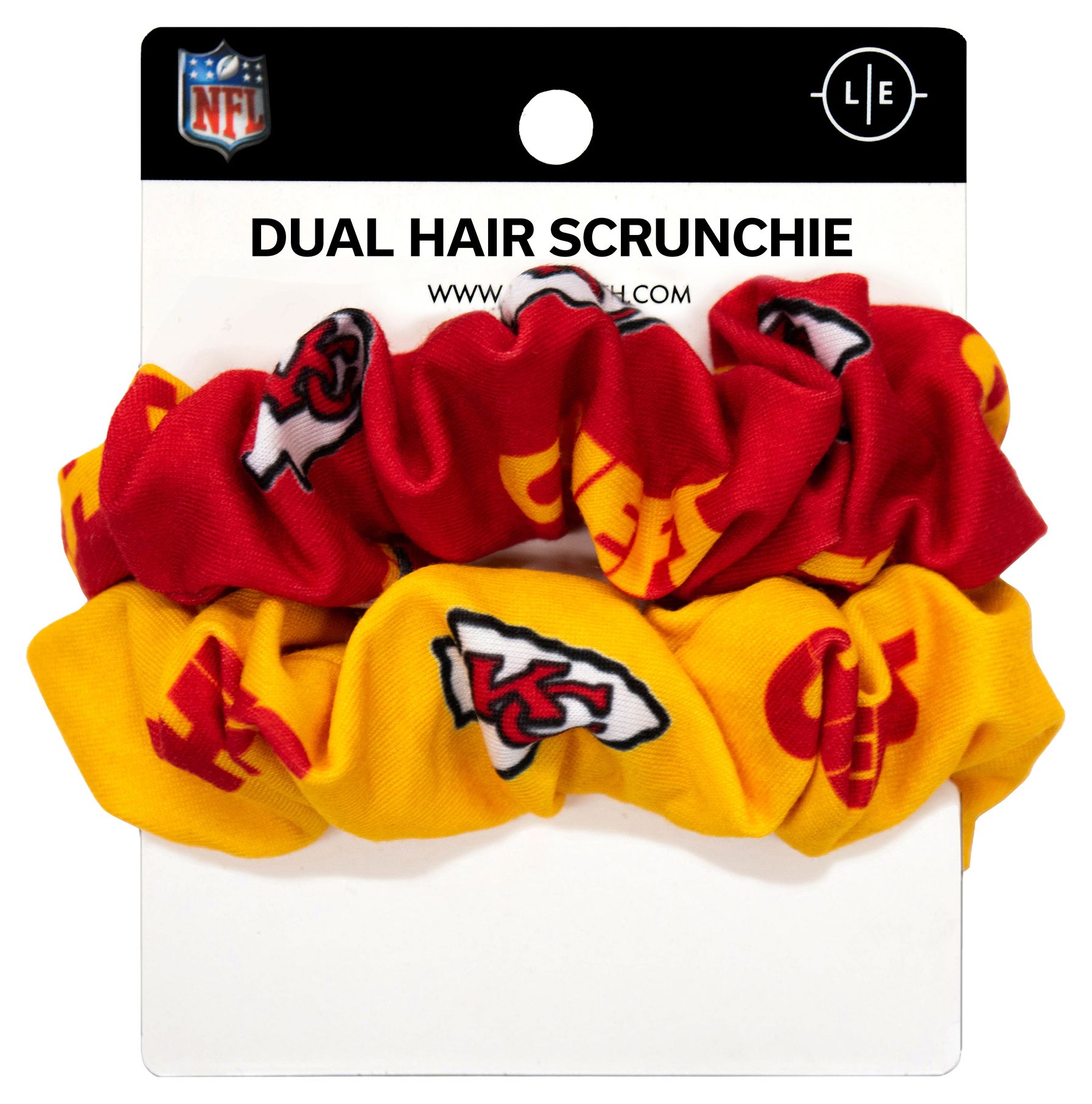 Little Earth Kansas City Chiefs Dual Hair Twist
