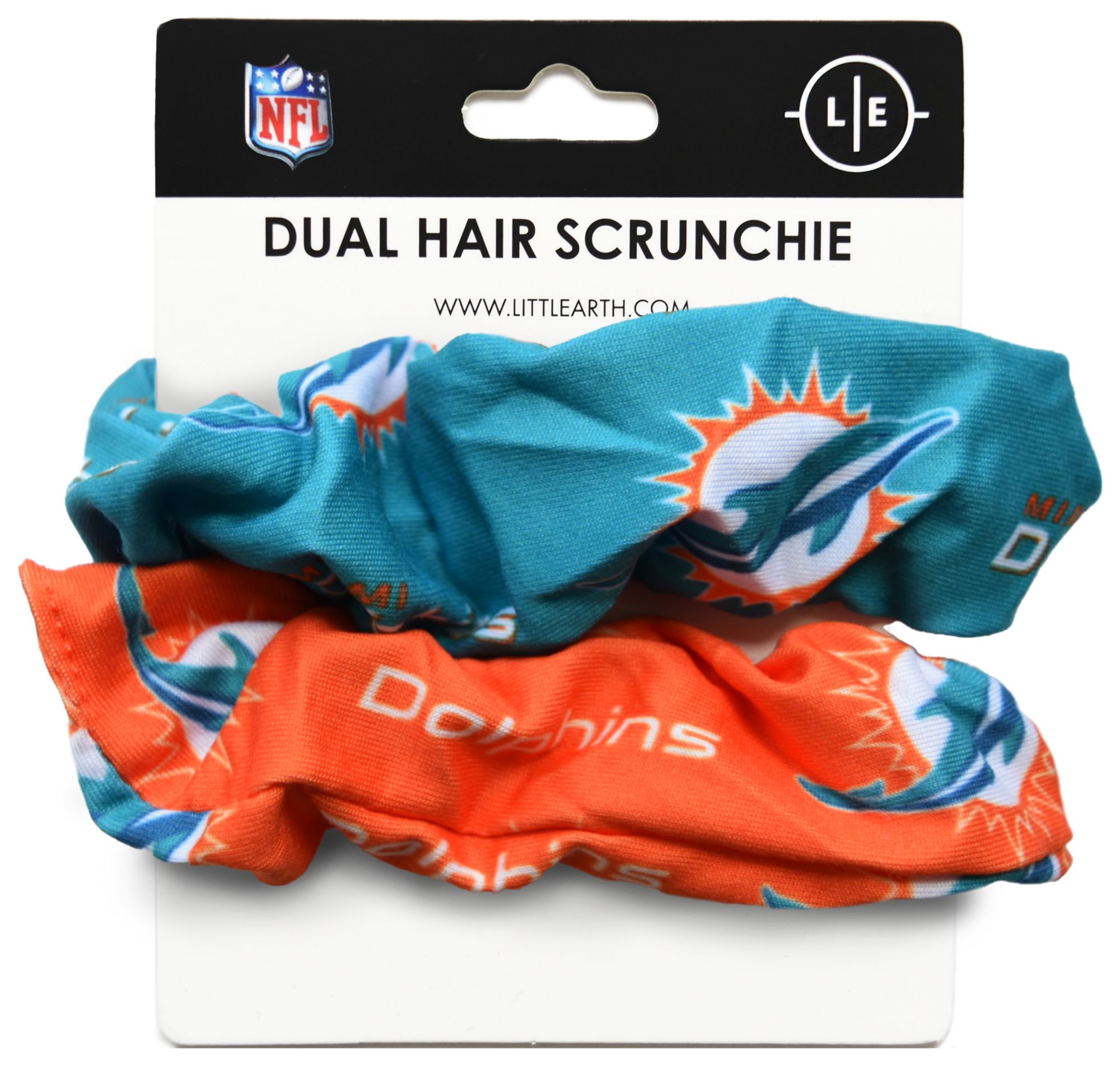 Little Earth Miami Dolphins Dual Hair Twist