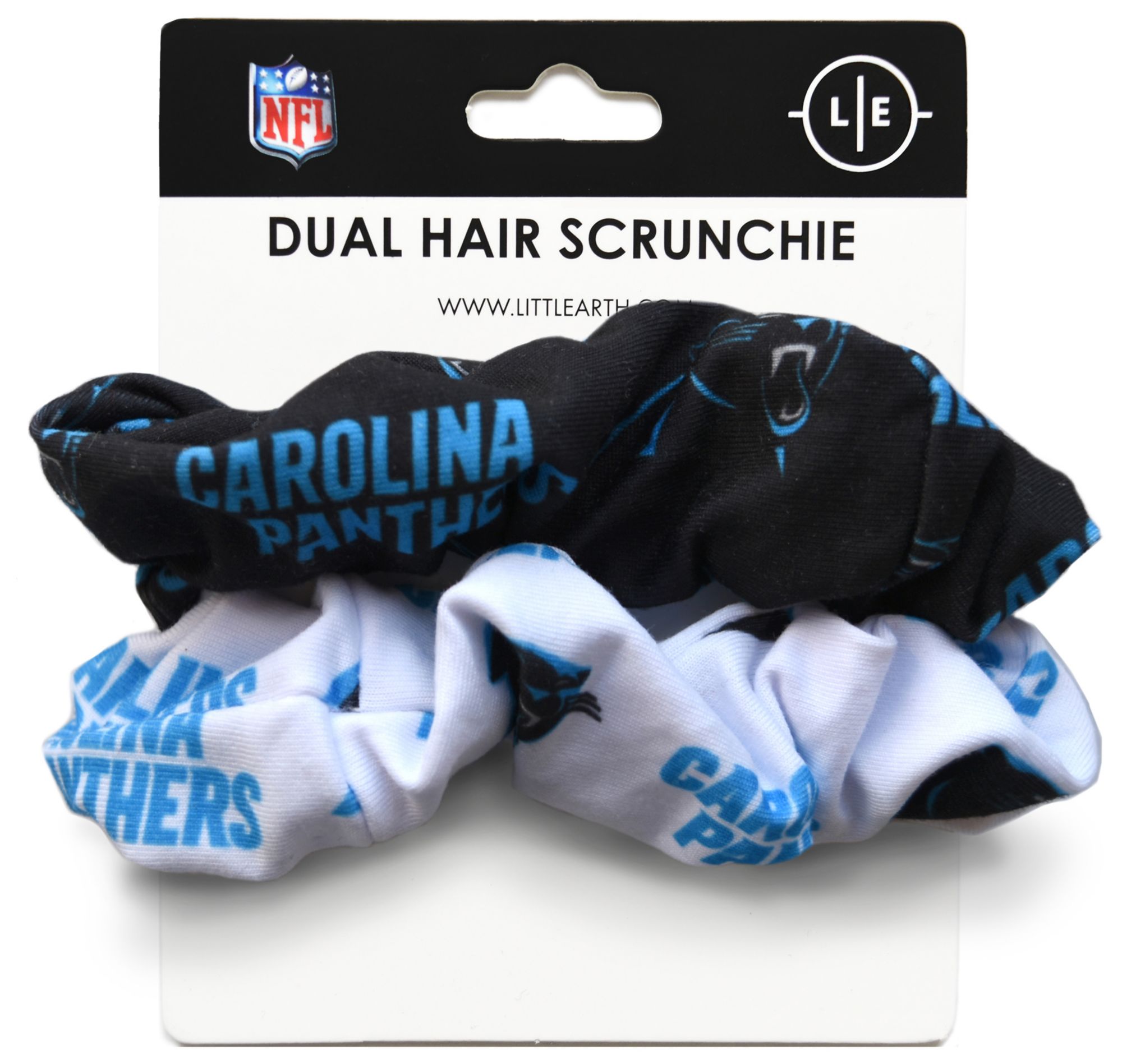 Little Earth Carolina Panthers Dual Hair Twist
