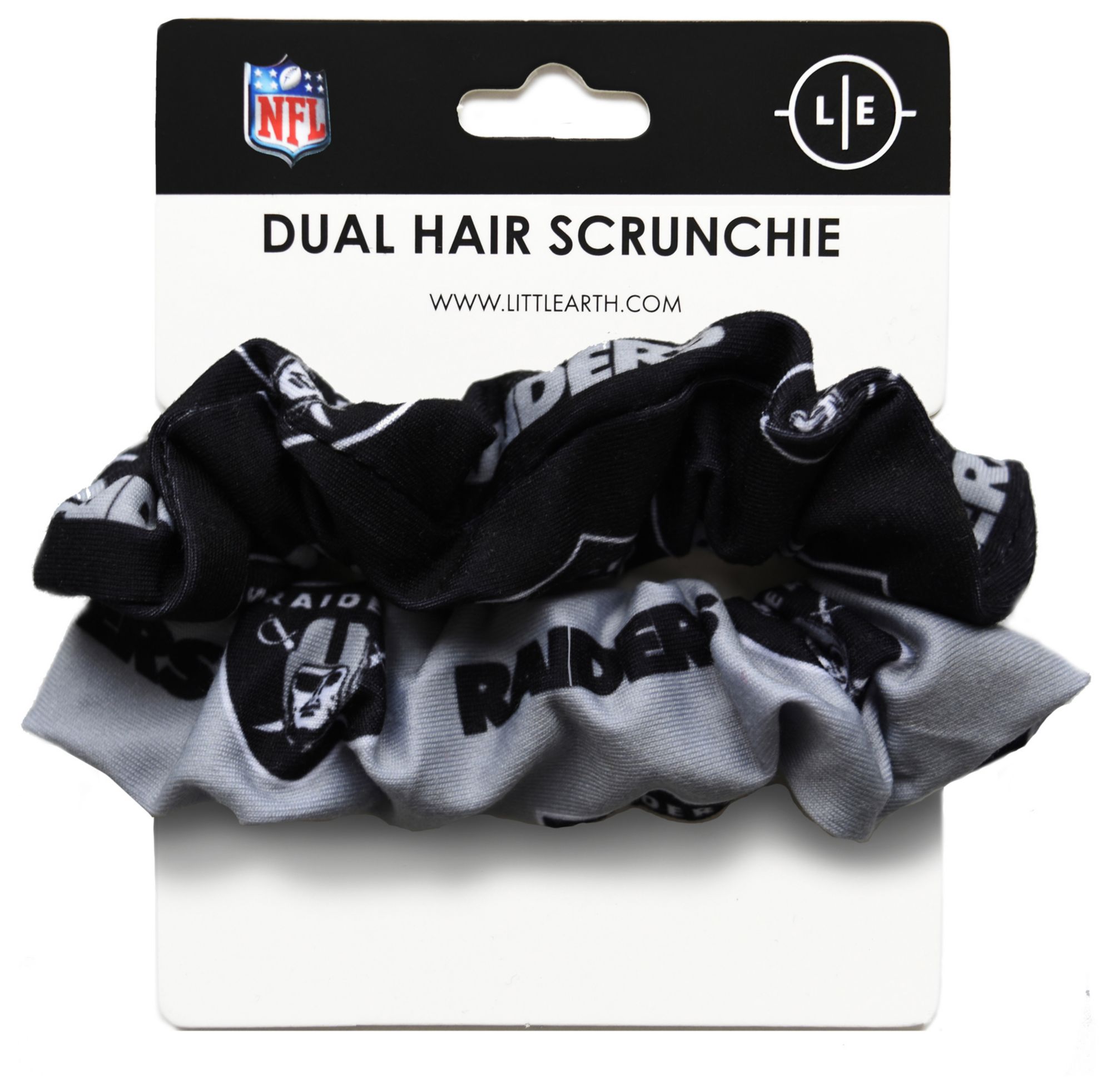 Little Earth Las Vegas Raiders Dual Hair Twist