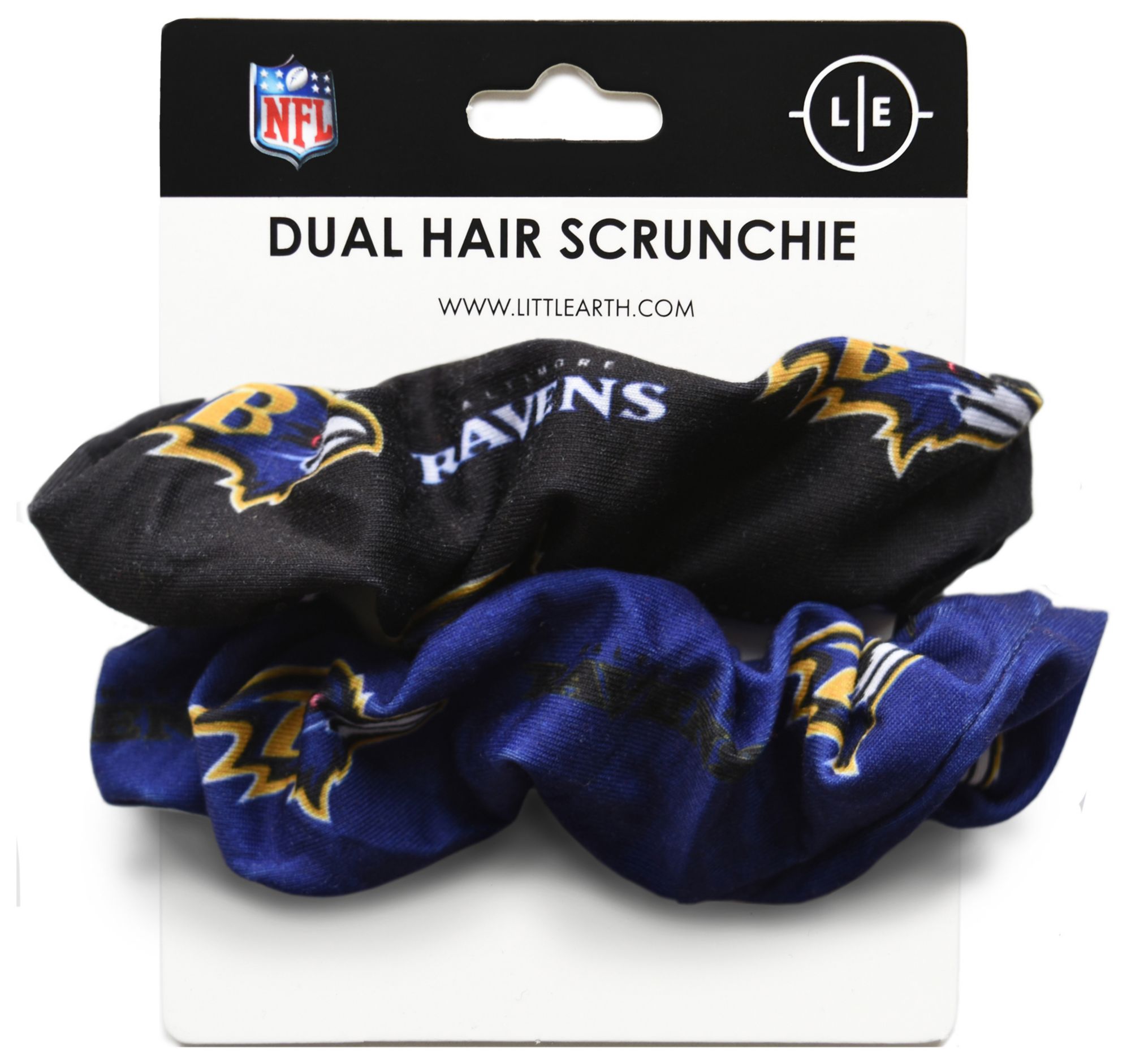 Little Earth Baltimore Ravens Dual Hair Twist