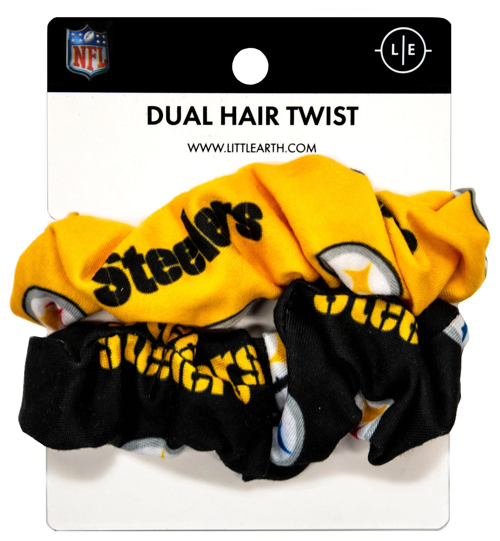 Little Earth Pittsburgh Steelers Dual Hair Twist