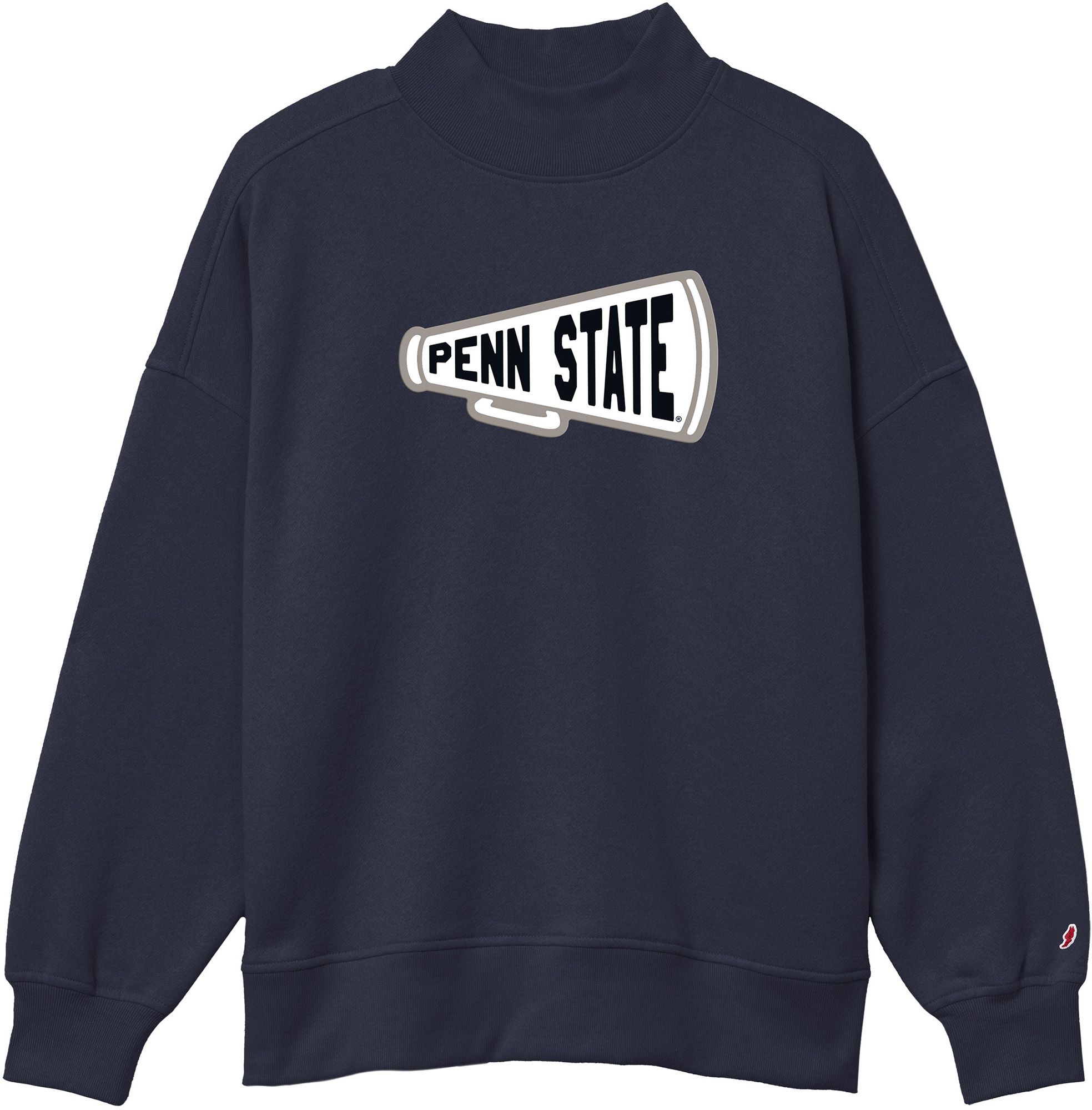 League-Legacy Women's Penn State Nittany Lions Diana Mock Neck Sweatshirt