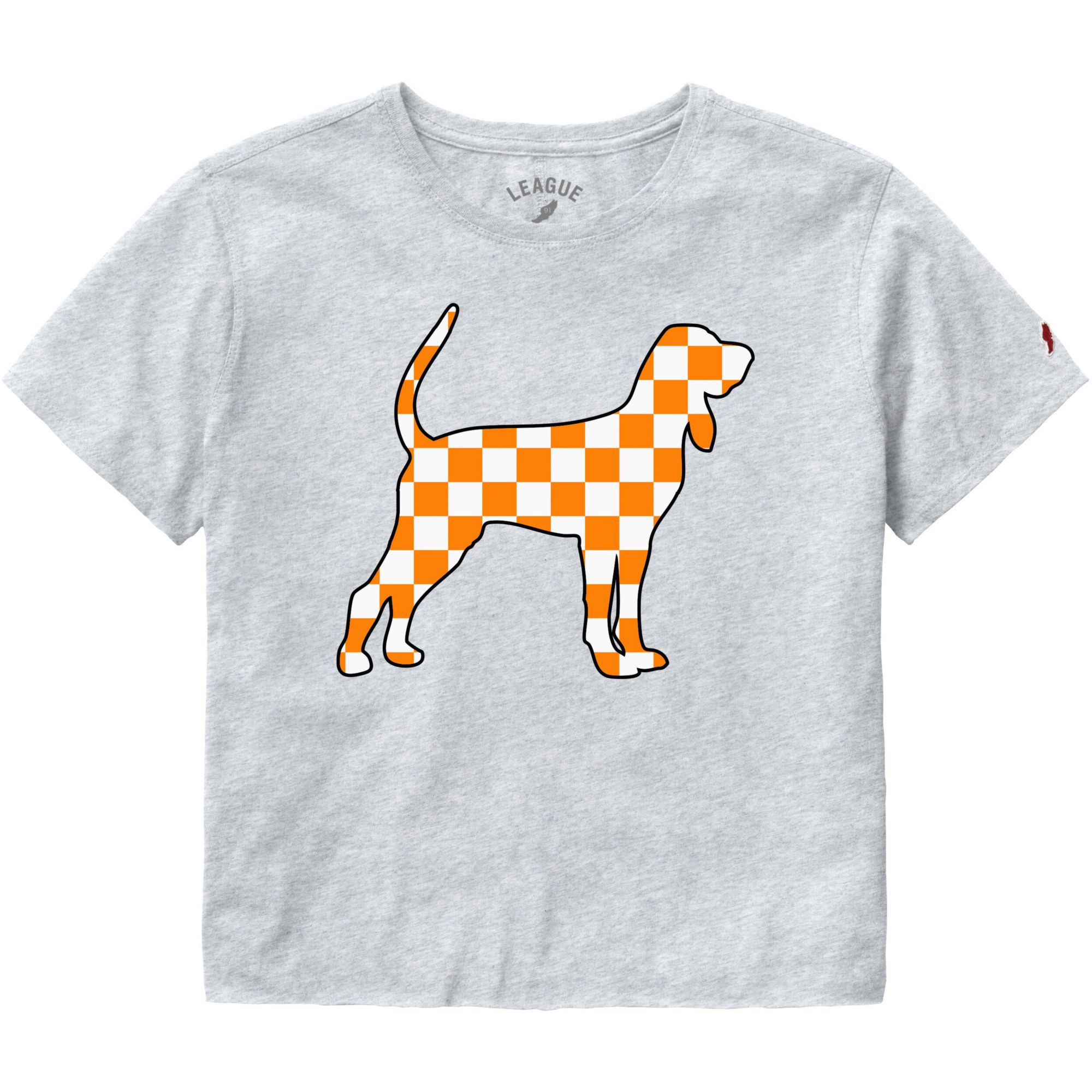 League-Legacy Women's Tennessee Volunteers Ash Dog T-Shirt