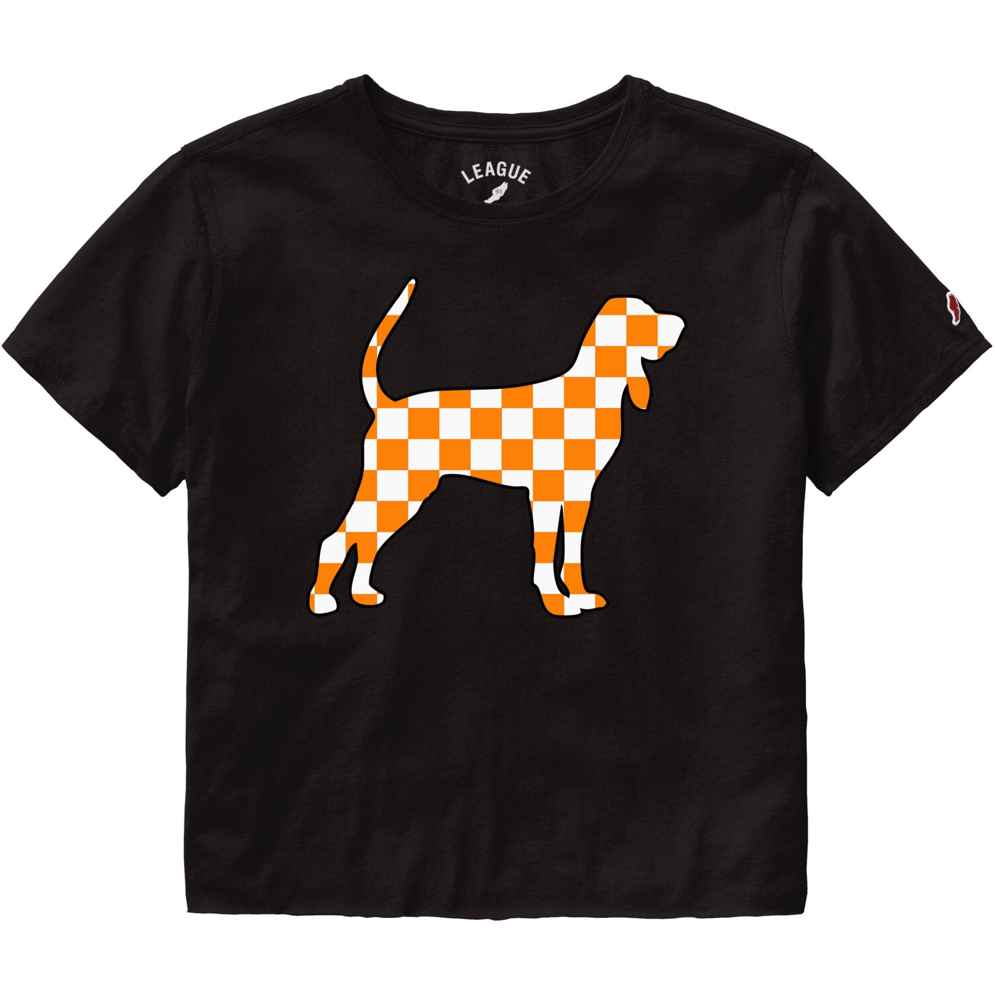 League-Legacy Women's Tennessee Volunteers Black Dog T-Shirt